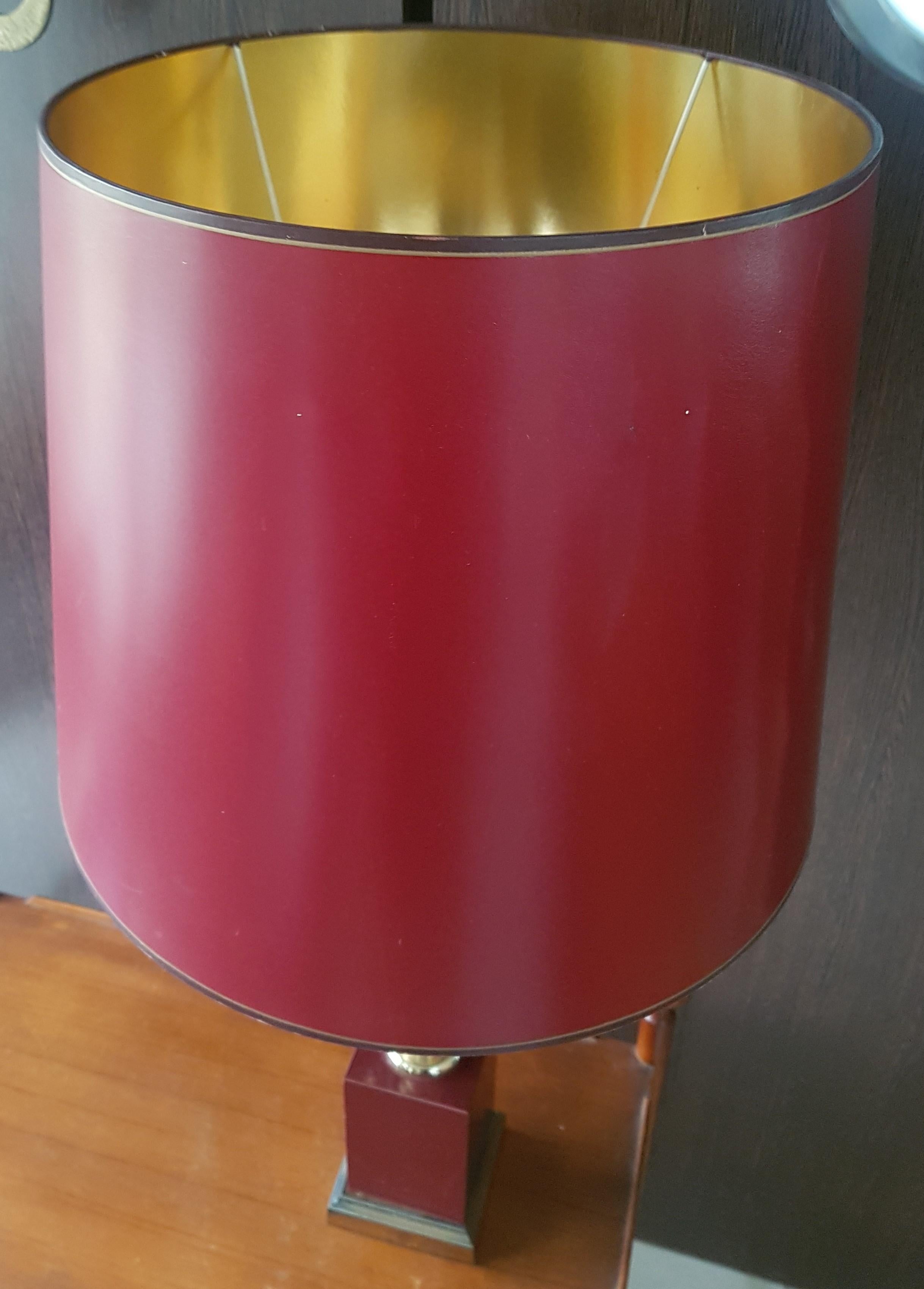 Lampe de table ananas style Maison Jansen, milieu du siècle dernier en vente 3