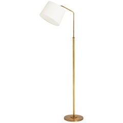 Midcentury Brass Telescopic Floor Lamp