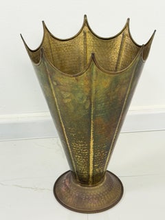 Mid-century Brass Umbrella Stand, 1950s