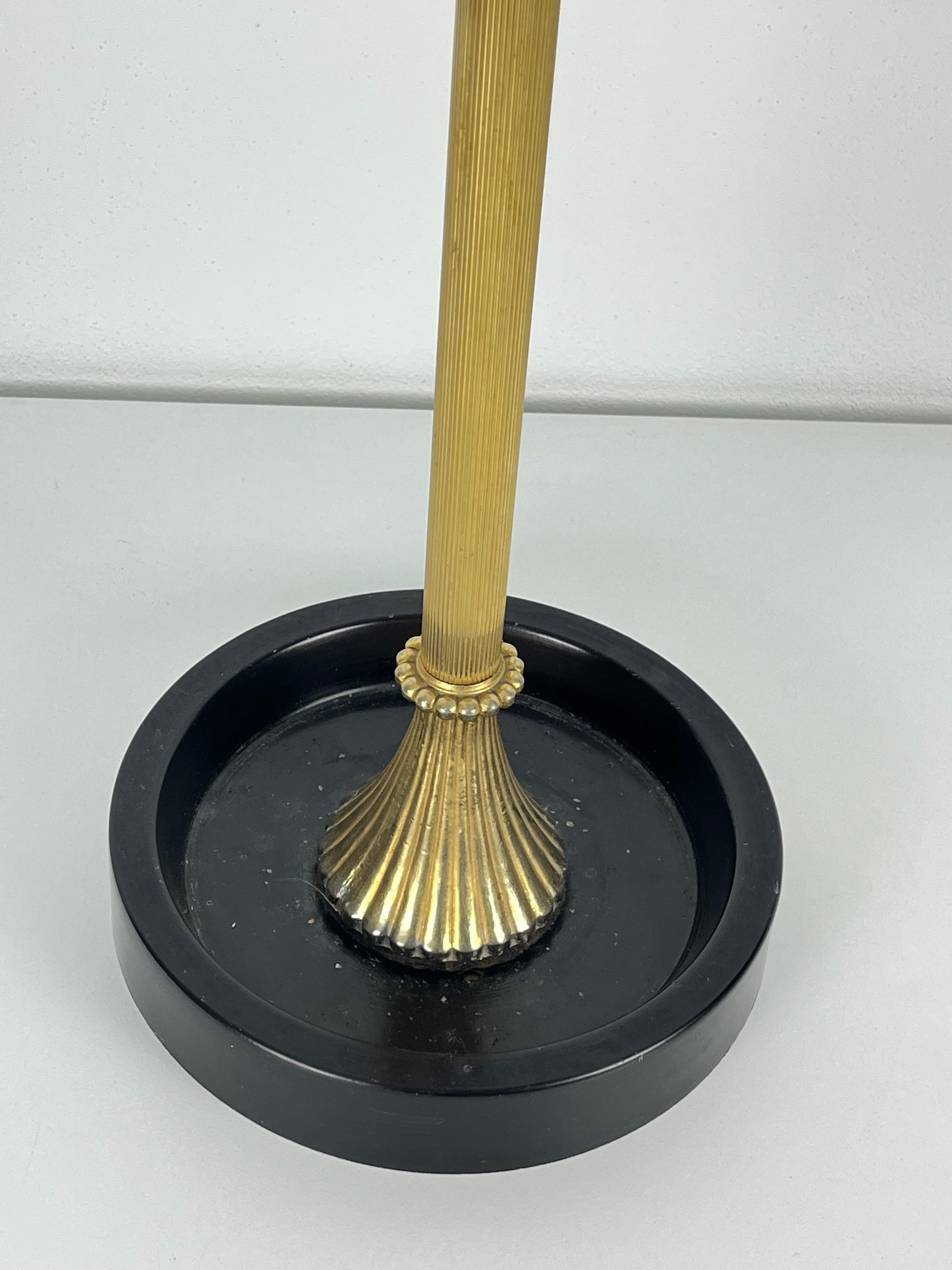 Mid-Century Brass Umbrella Stand, Made in Italy 1950s In Good Condition For Sale In Palermo, IT