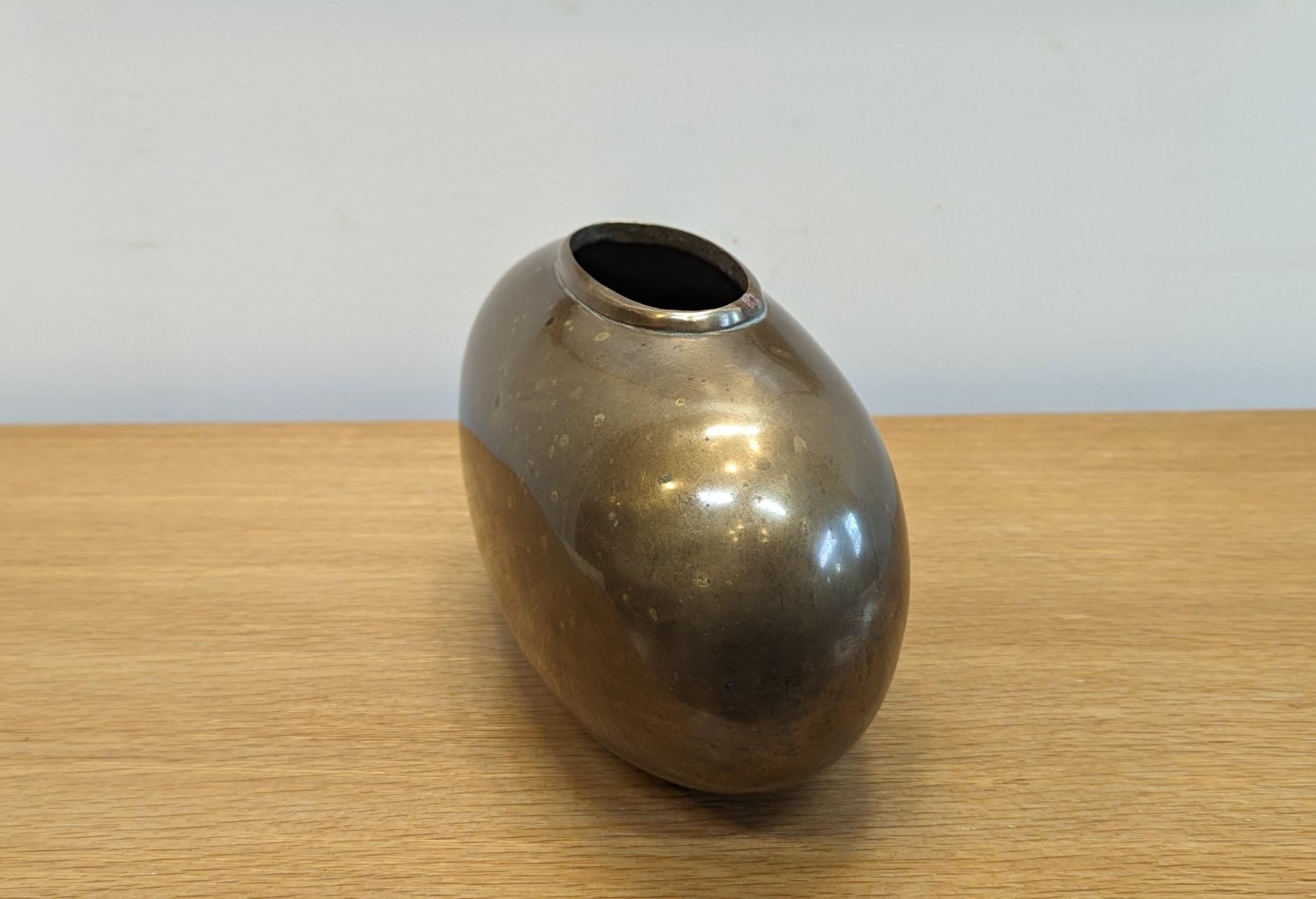 Mid-Century Modern Mid Century Brass Vase