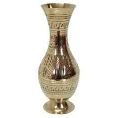 Vintage Mid-century Brass Vase, 1960's