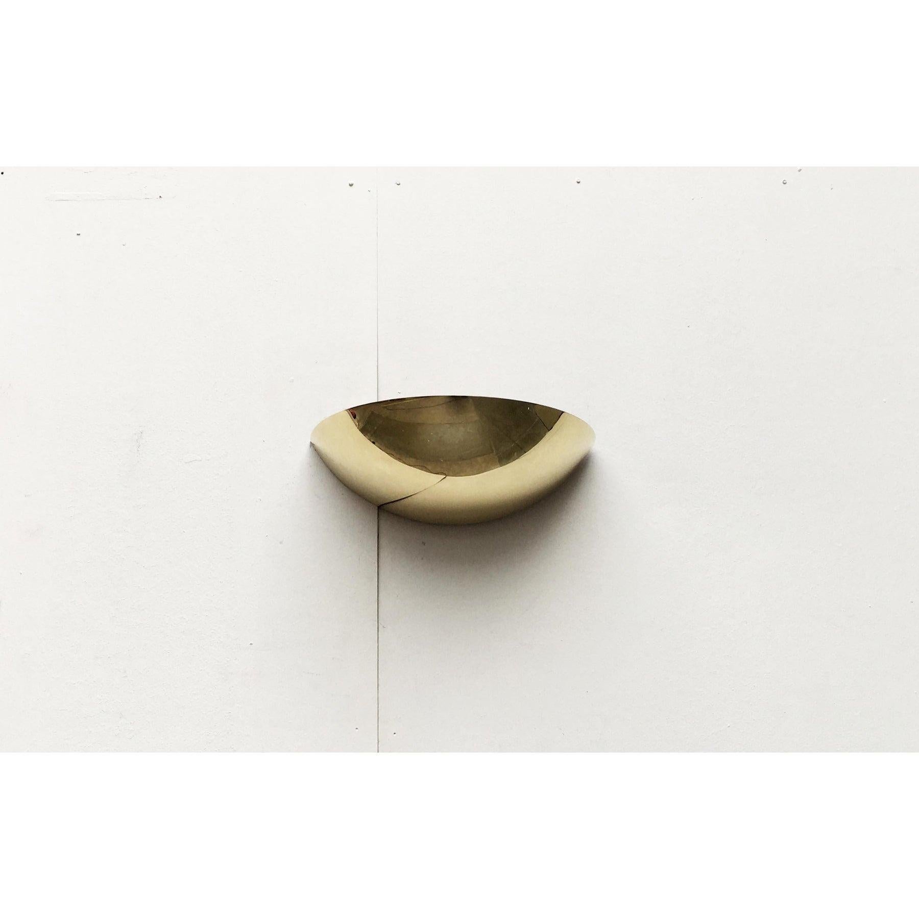 20th Century Mid-Century Brass Wall Lamp For Sale