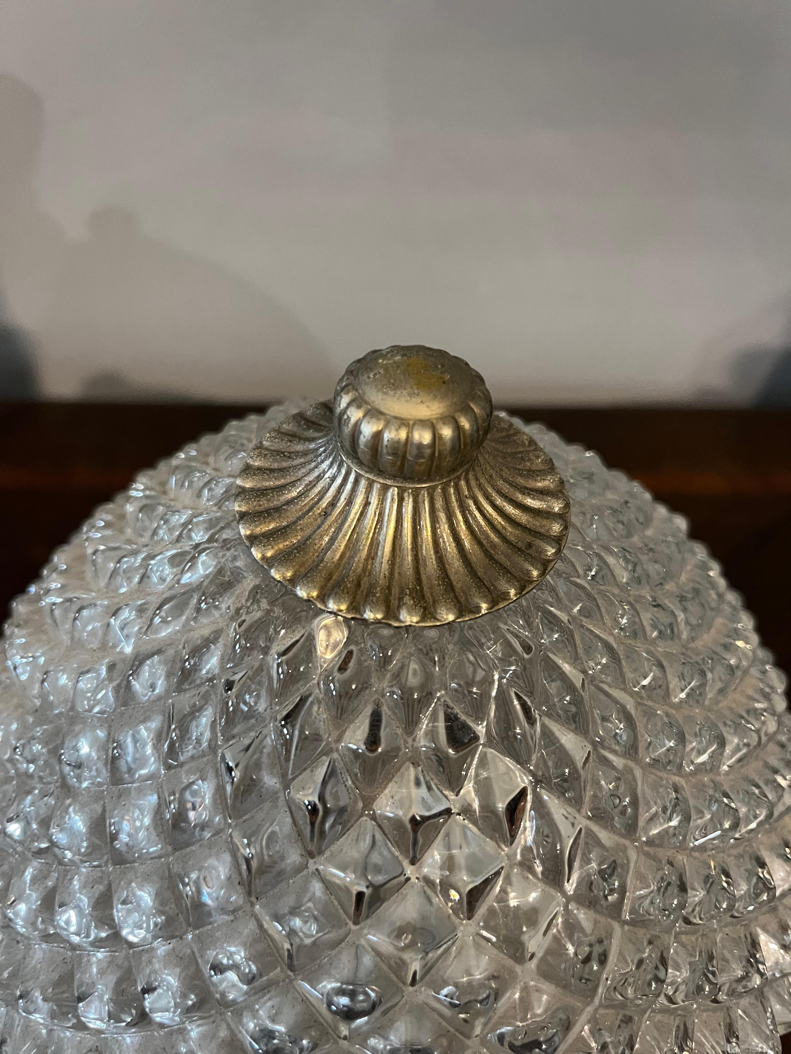 Mid-20th Century Mid-Century Brass Wall or Ceiling Lamp by Gaetano Sciolari for Sciolari, 1960s in vendita