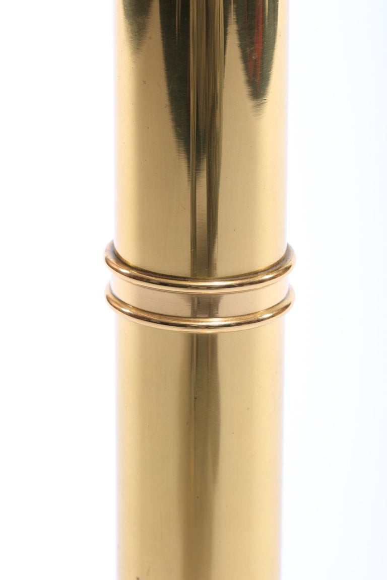 Midcentury Brass Wine or Champagne Bucket with Stand at 1stDibs