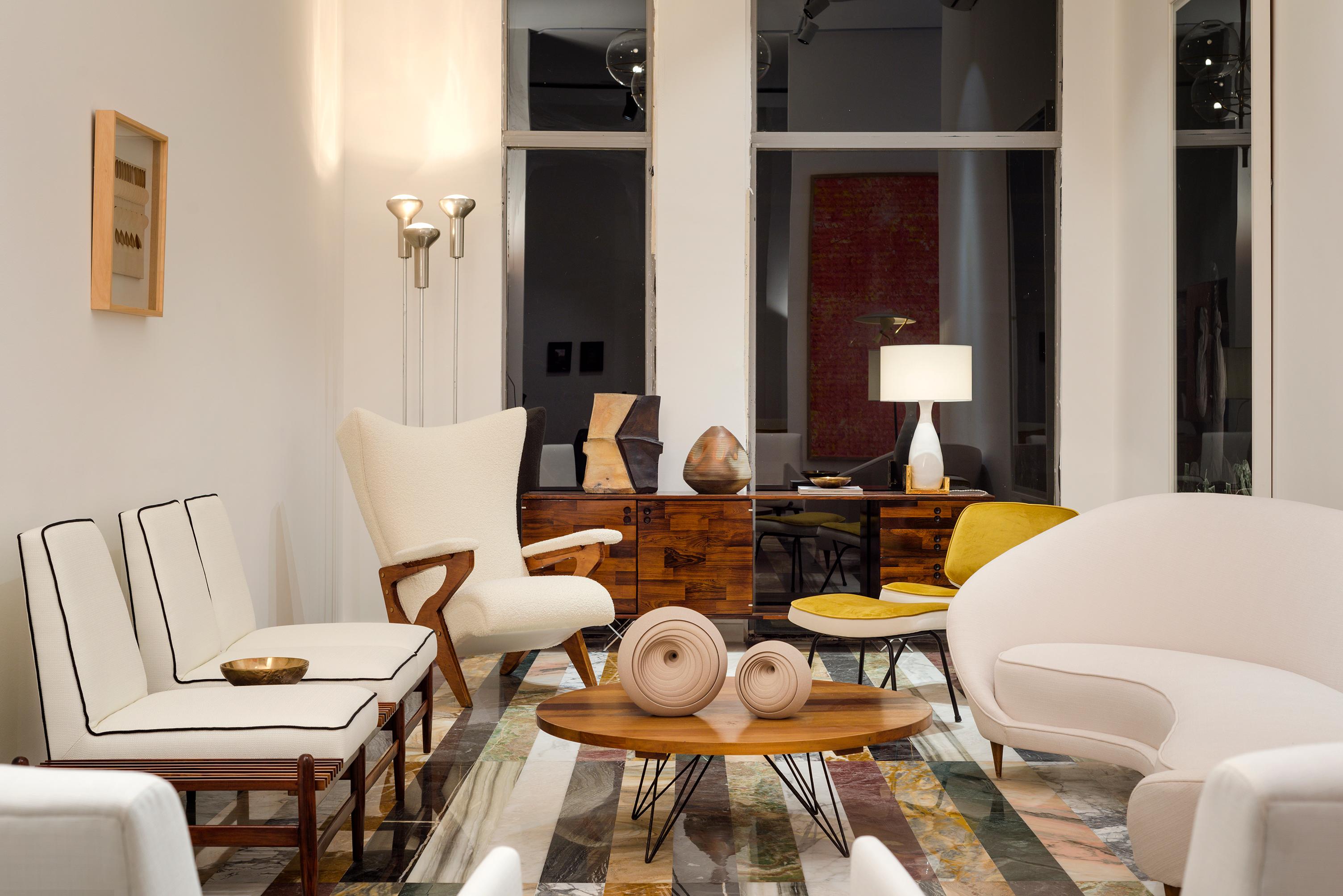 Midcentury Coffee Table by Acacio Gil Borsoi - Brazil, 1950s In Good Condition In Dubai, AE