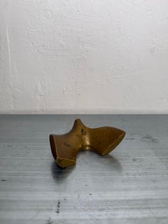 Abstrakte brasilianische Bronzeskulptur aus der Mitte des Jahrhunderts von Franklin