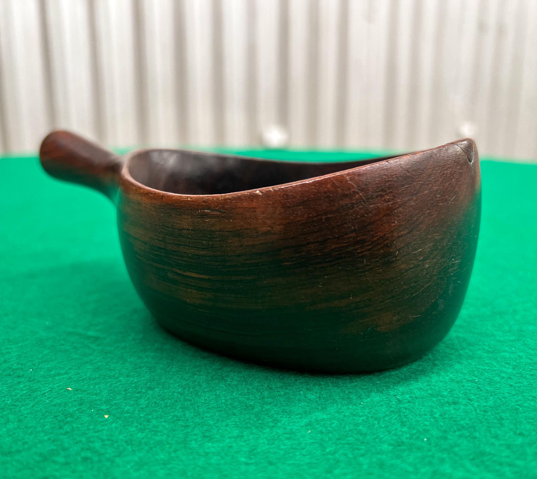 Midcentury Brazilian Modern Bowl in Hardwood by WoodArt, 1960s, Brazil For Sale 1