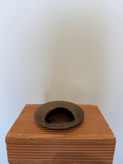 Mid-Century Brazilian Modern Ceramic Flying Saucer Ashtray or Catchall, 1960s