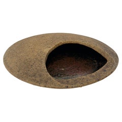 Mid-Century Brazilian Modern Ceramic Flying Saucer Ashtray or Catchall, 1960s