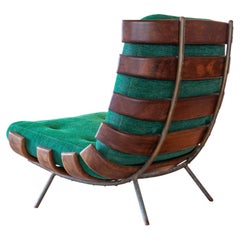 Mid-Century Brazilian Modern- Costela Armchairs by Hauner & Eisler, Forma, 1950s
