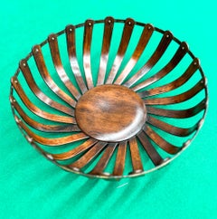 Bol à fruits moderne brésilien du milieu du siècle en bois de feuillus, années 1960, Brésil