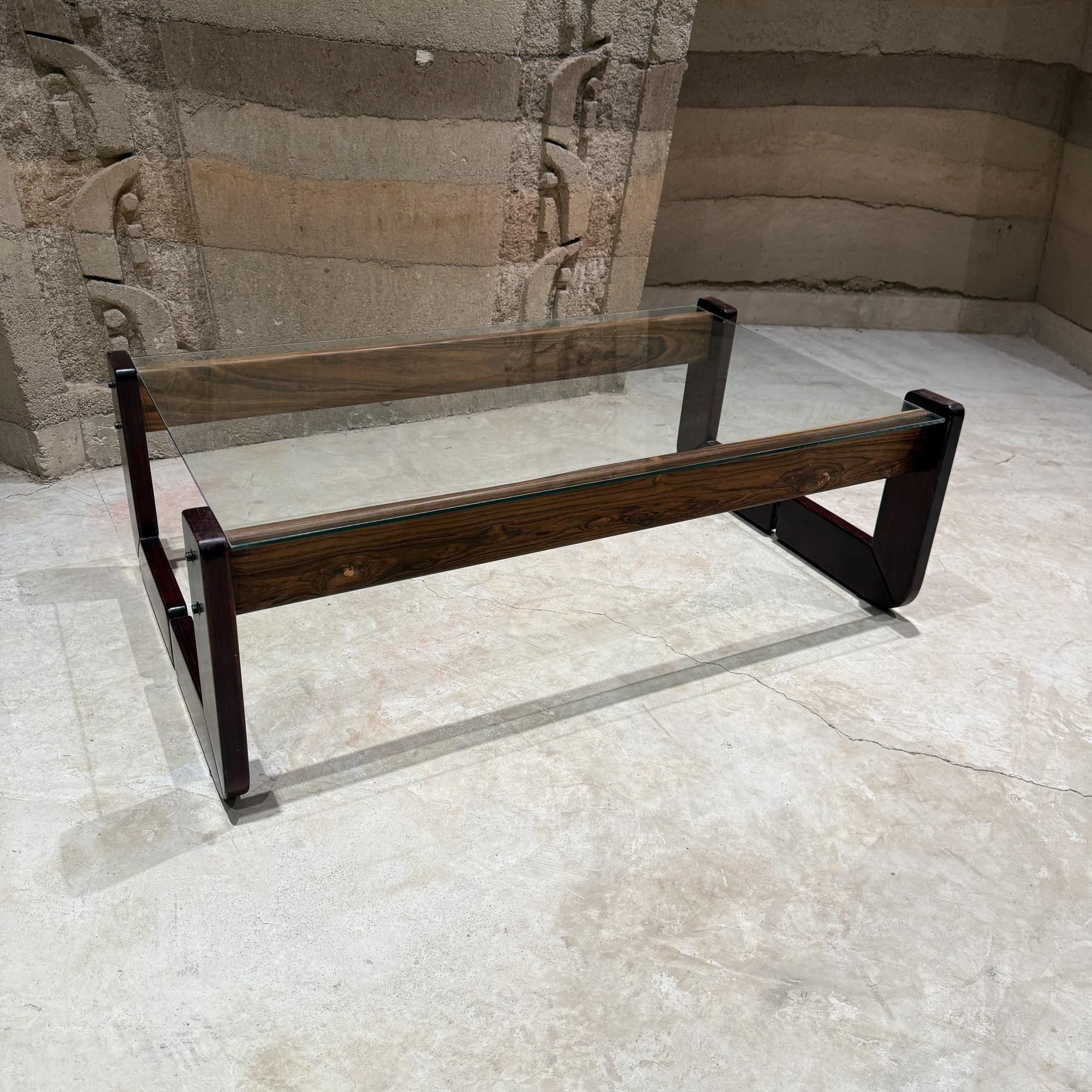 Table basse exotique Percival Lafer des années 1960, Brésil