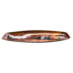 Midcentury Brazilian Modern Platter in Hardwood by Jean Gillon, 1960, Brazil