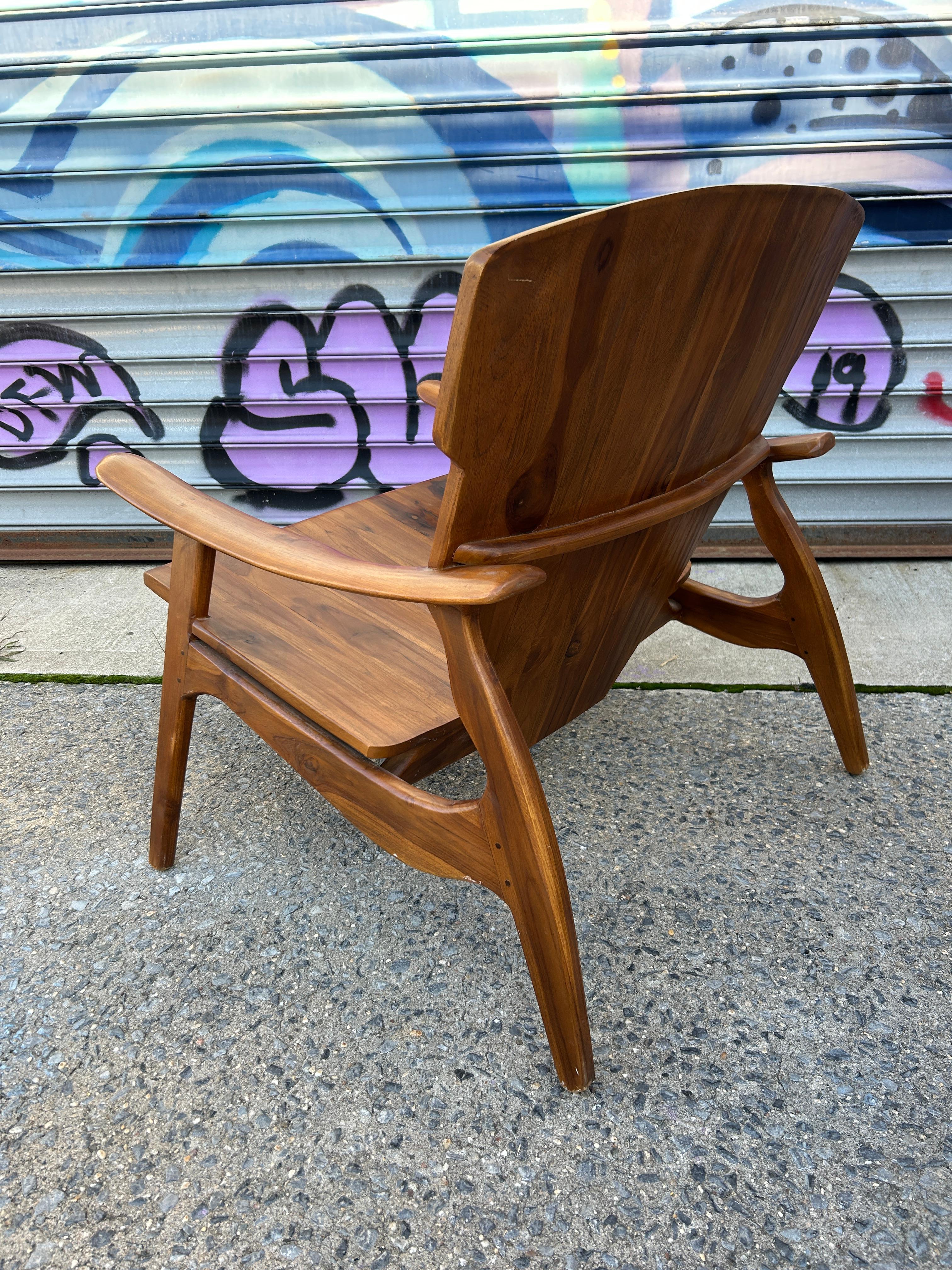Mid-Century Modern Mid century Brazilian Modern Sergio Rodrigues Diz Lounge Chair For Sale
