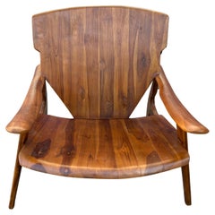 Mid century Brazilian Modern Sergio Rodrigues Diz Lounge Chair