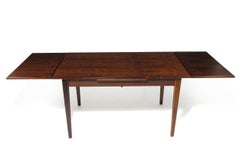Midcentury Brazilian Rosewood Dining with Dramatic Grain
