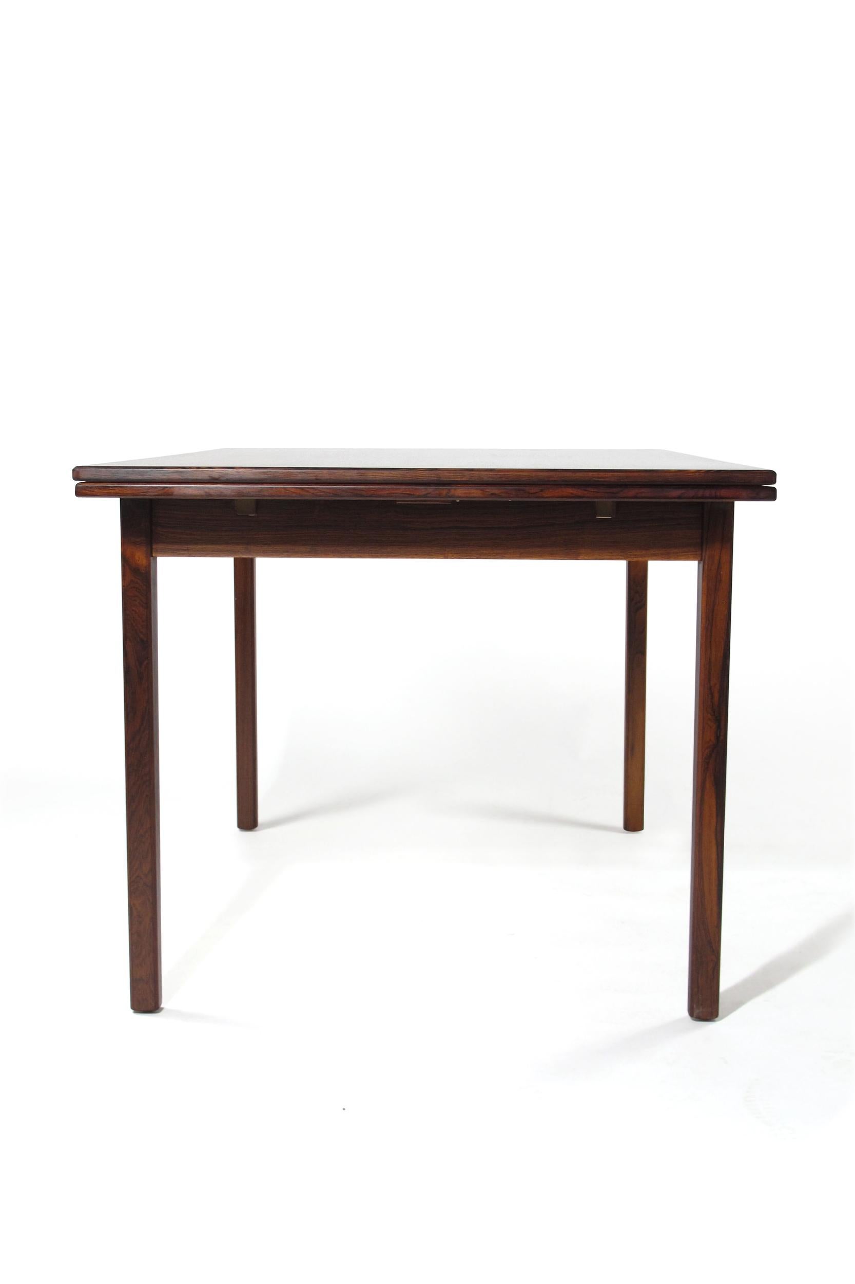 Midcentury Brazilian Rosewood Dining with Dramatic Grain 2