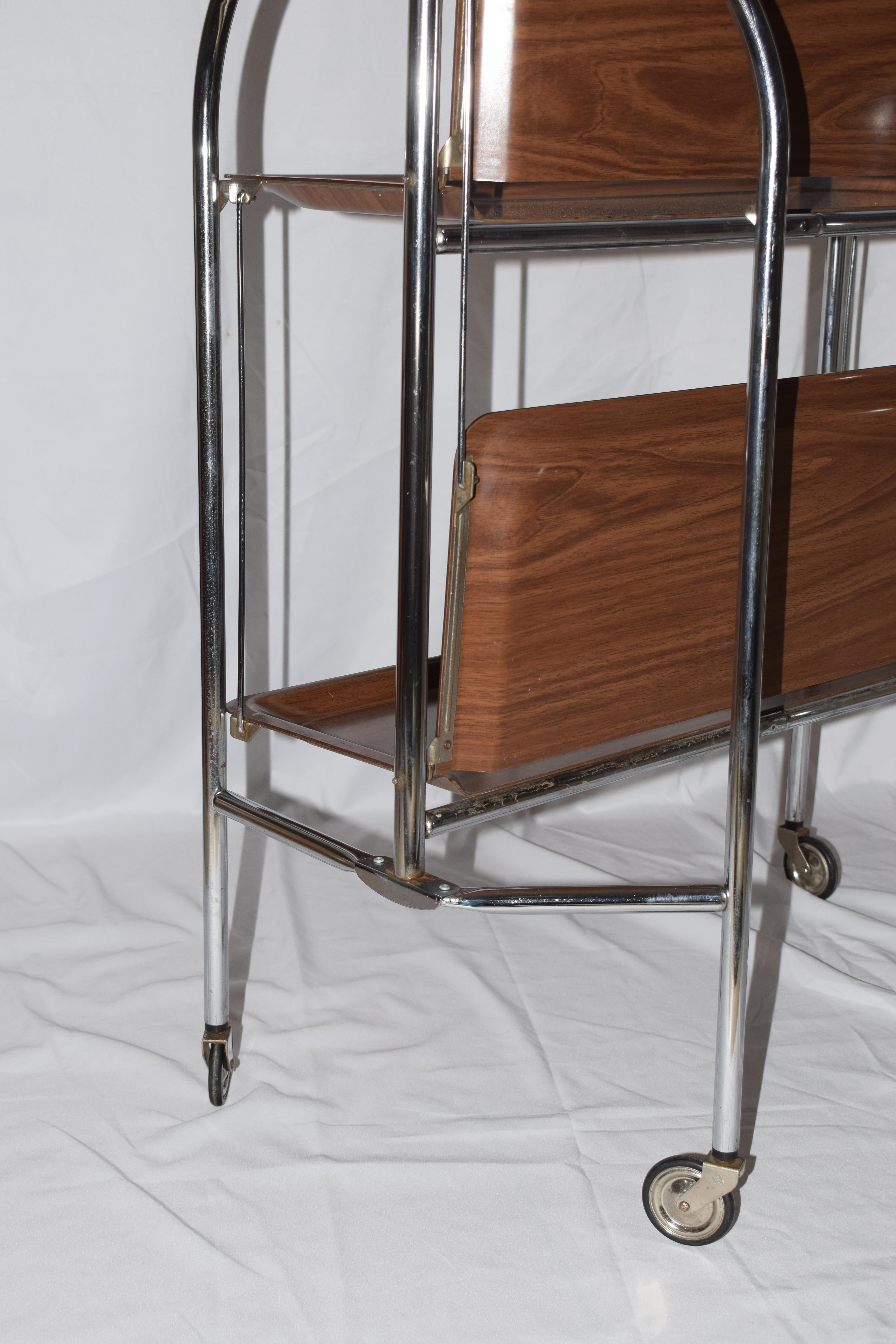 Mid-Century Bremshey & Co Dinette Trolley circa 1950s 7