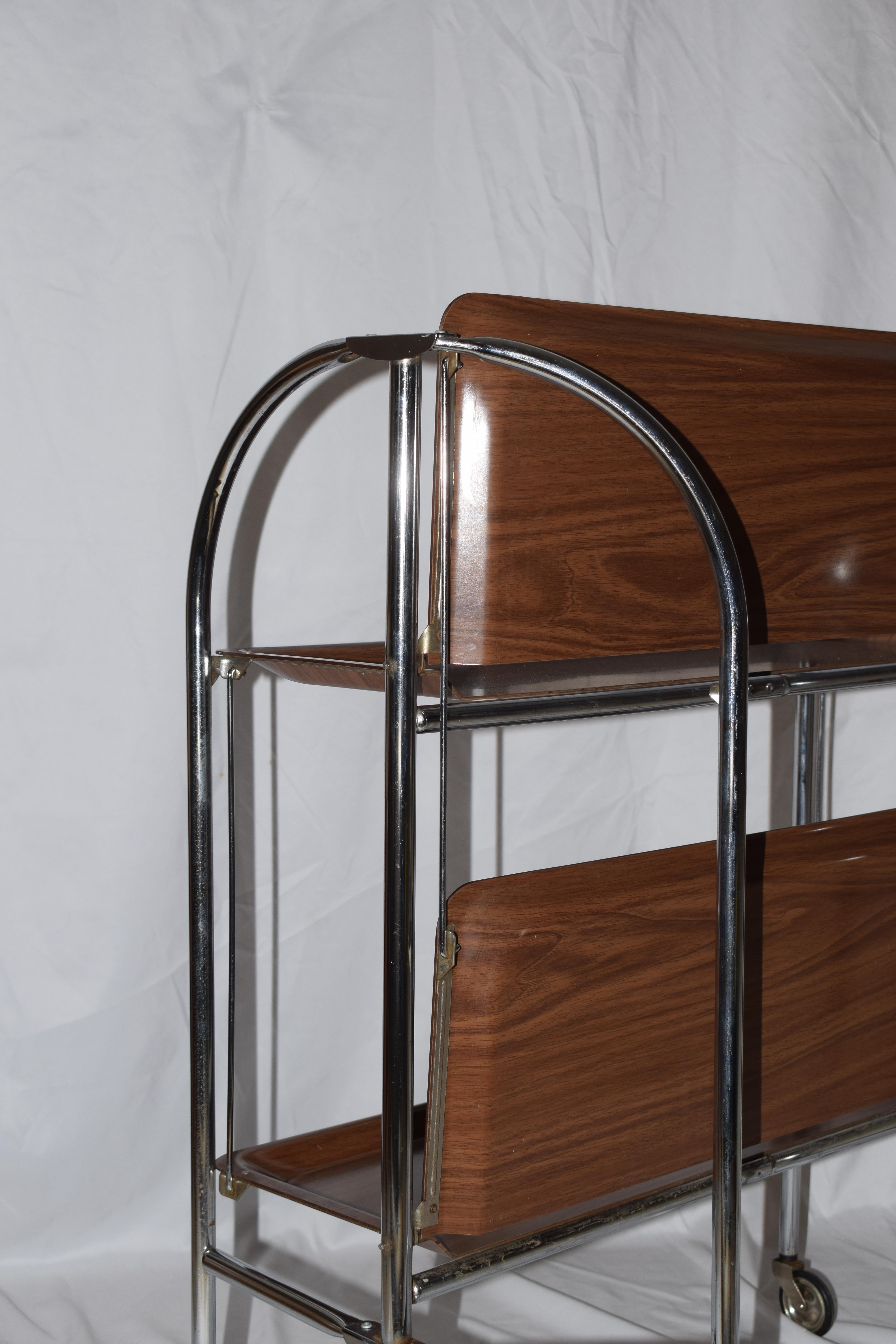 Mid-Century Bremshey & Co Dinette Trolley circa 1950s 8