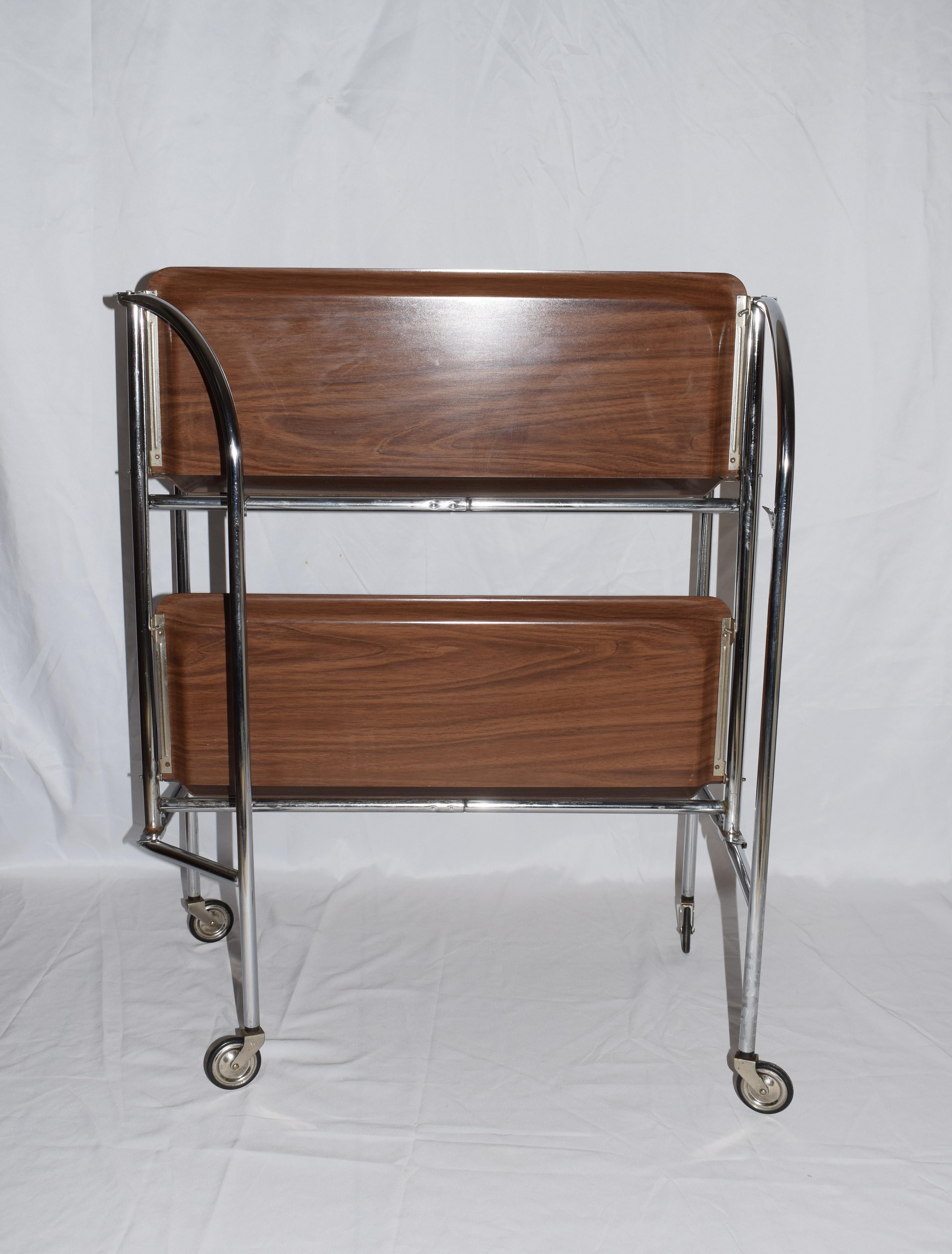 19th Century Mid-Century Bremshey & Co Dinette Trolley circa 1950s