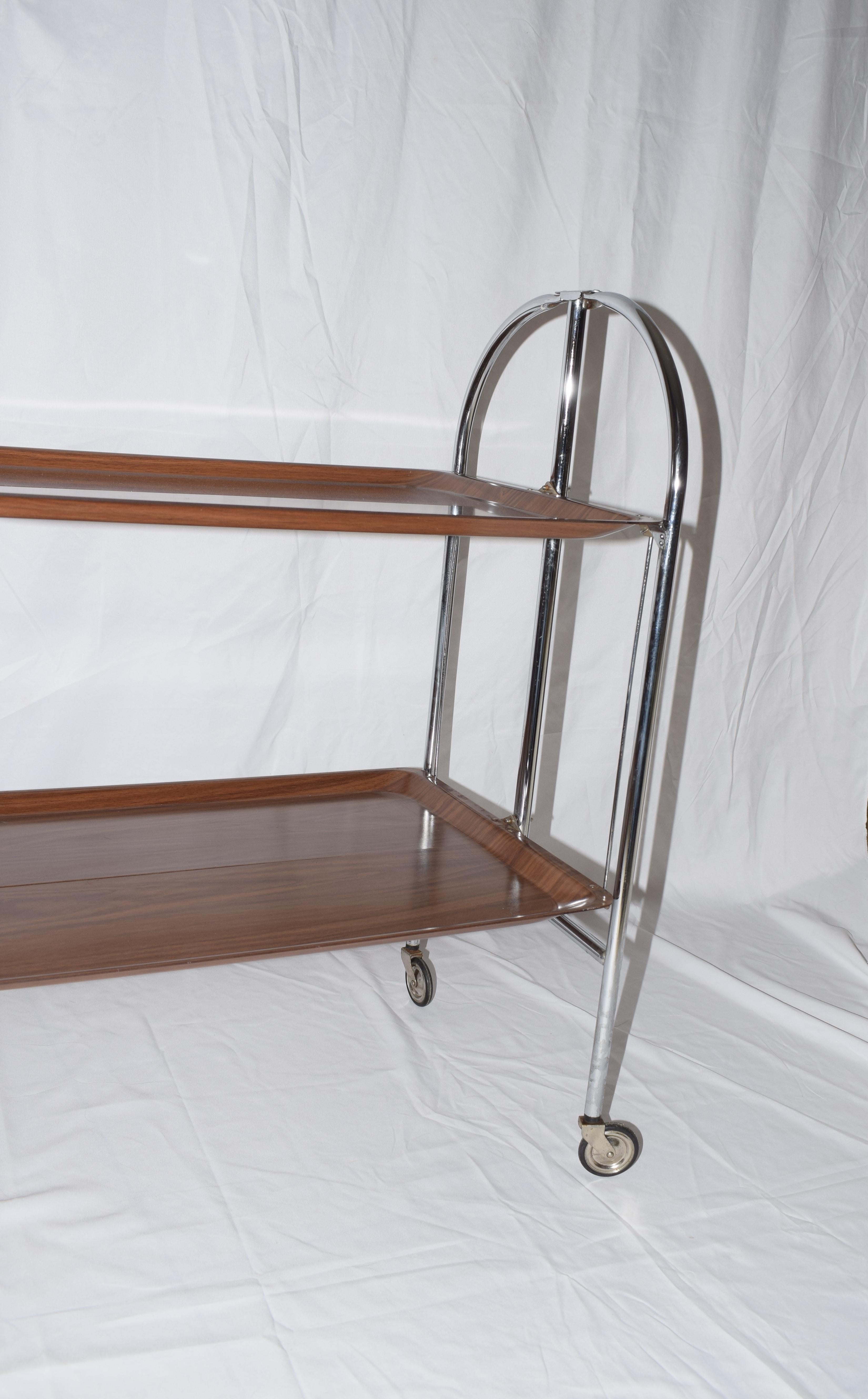 Mid-Century Bremshey & Co Dinette Trolley circa 1950s 2