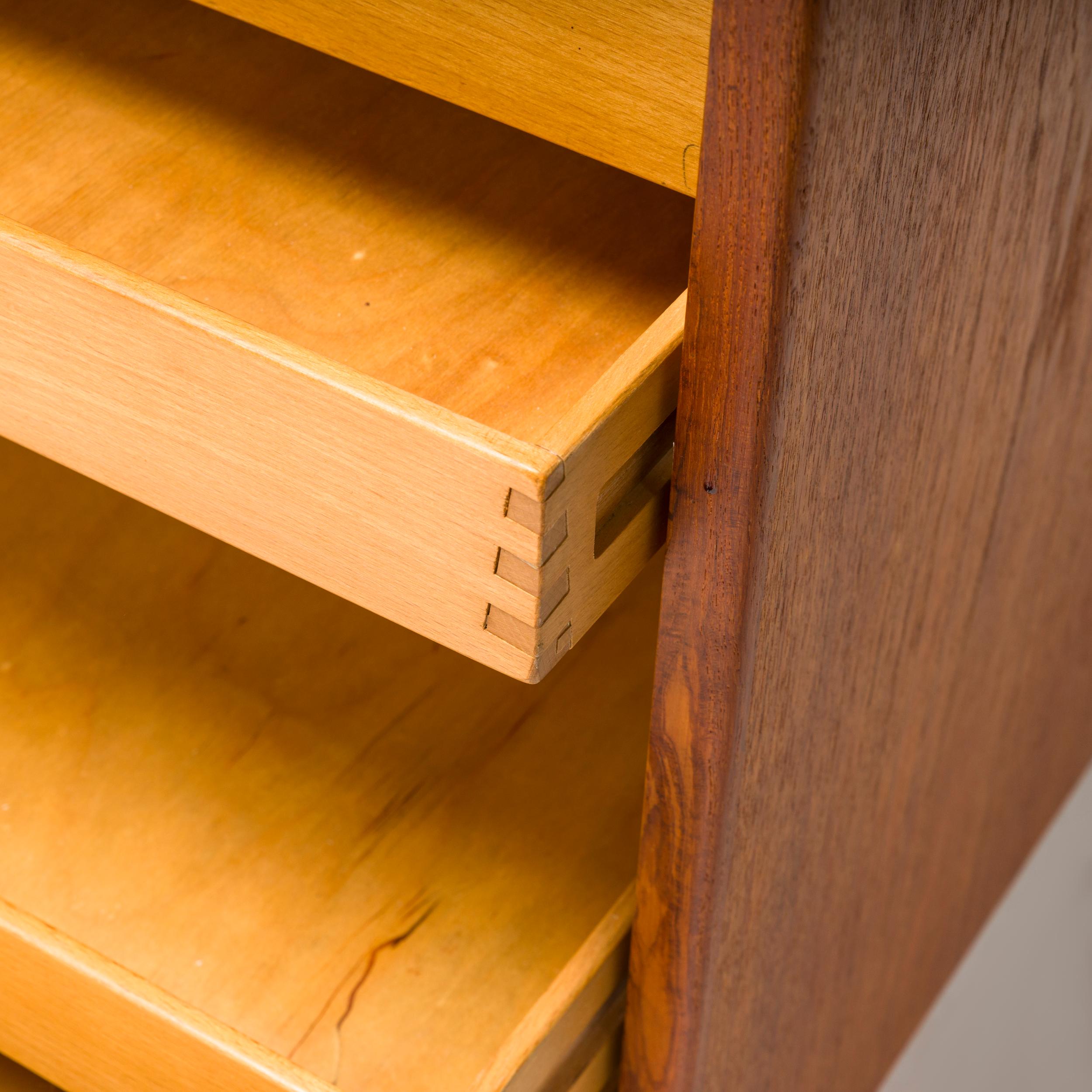 Mid Century Børge Mogensen For Soborg Mobelfabrik Model 160 Teak Sideboard, 1958 For Sale 6