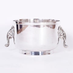Mid Century British Colonial SilverPlated Jardiniere