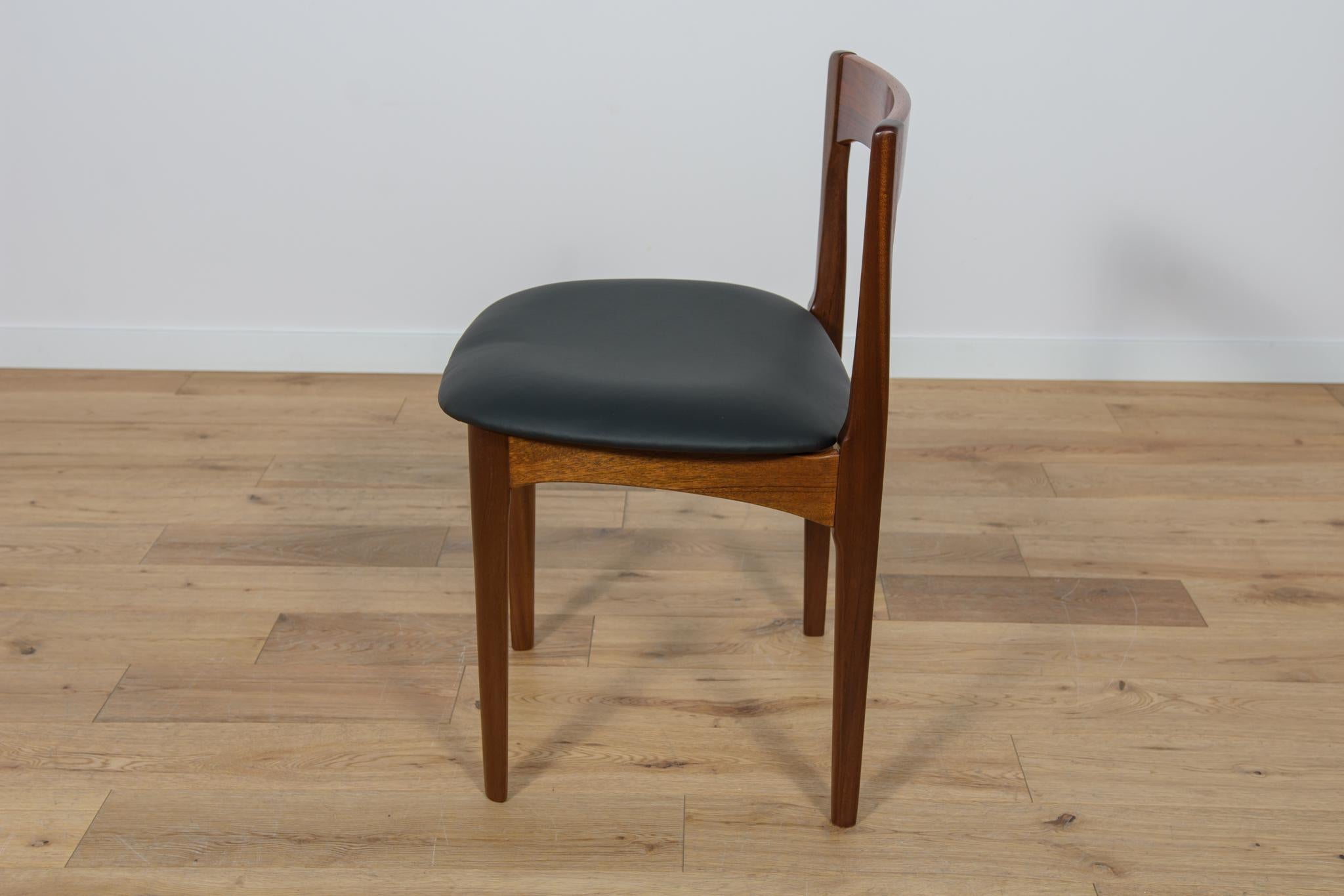 Mid-Century British Dining Chairs, 1960s, Set of 4 For Sale 3