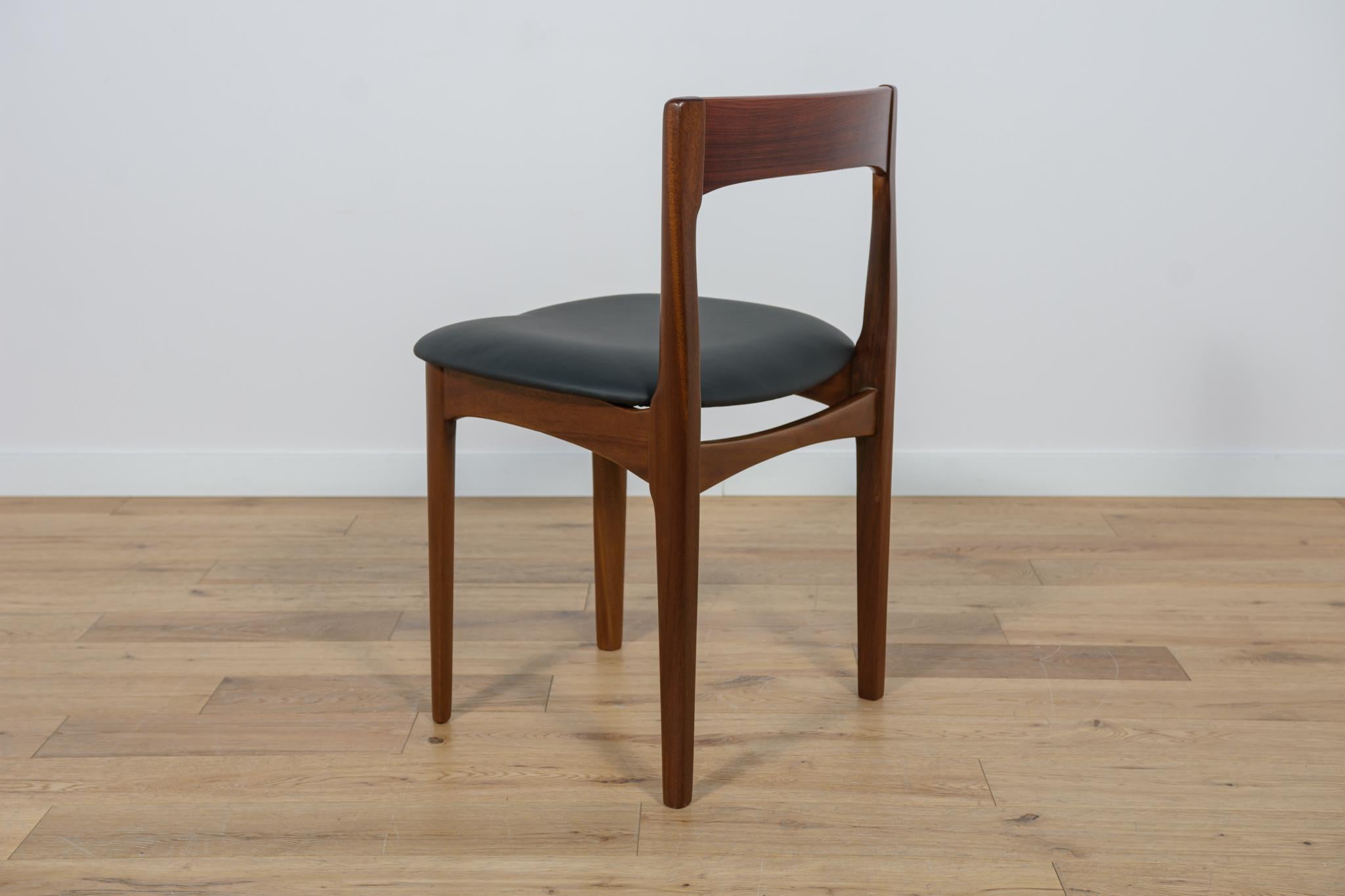 Mid-Century British Dining Chairs, 1960s, Set of 4 For Sale 4