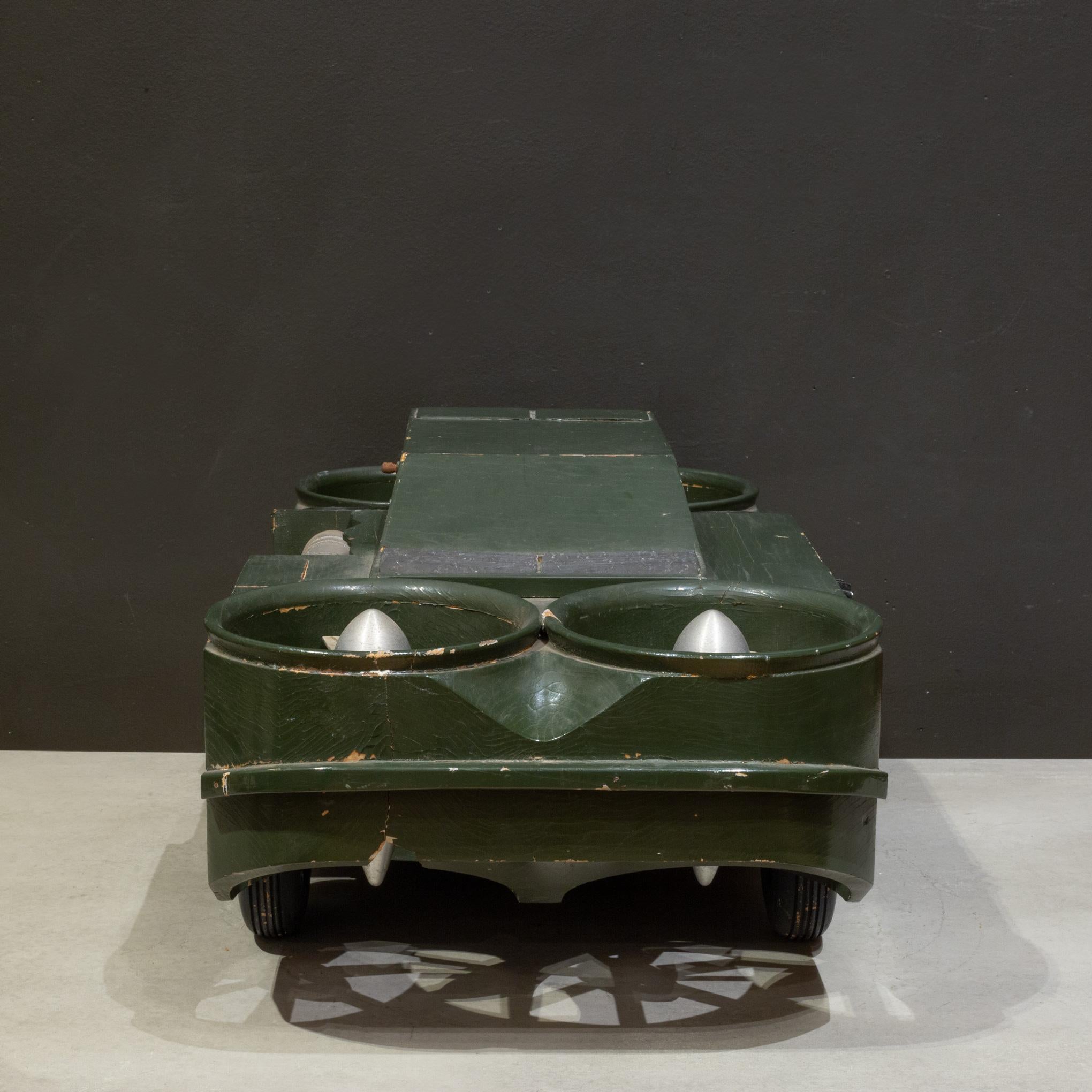 Modèle de véhicule conceptuel militaire britannique du milieu du siècle 
