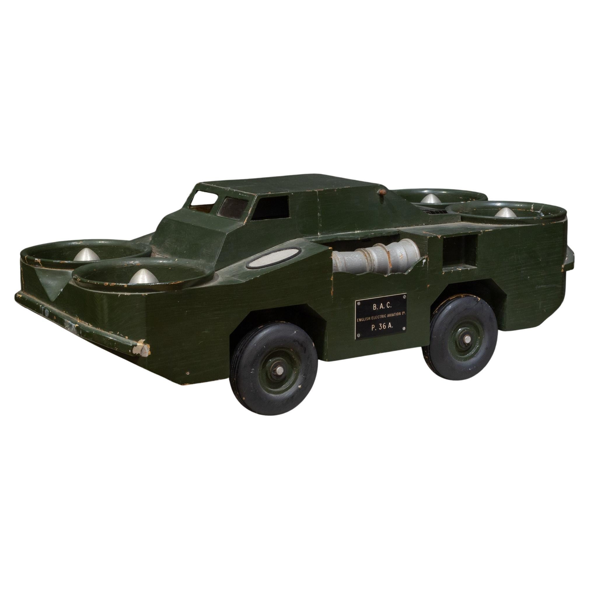 Mid-century British Military Concept Vehicle Model "Vickers-Armstrong" c.1950