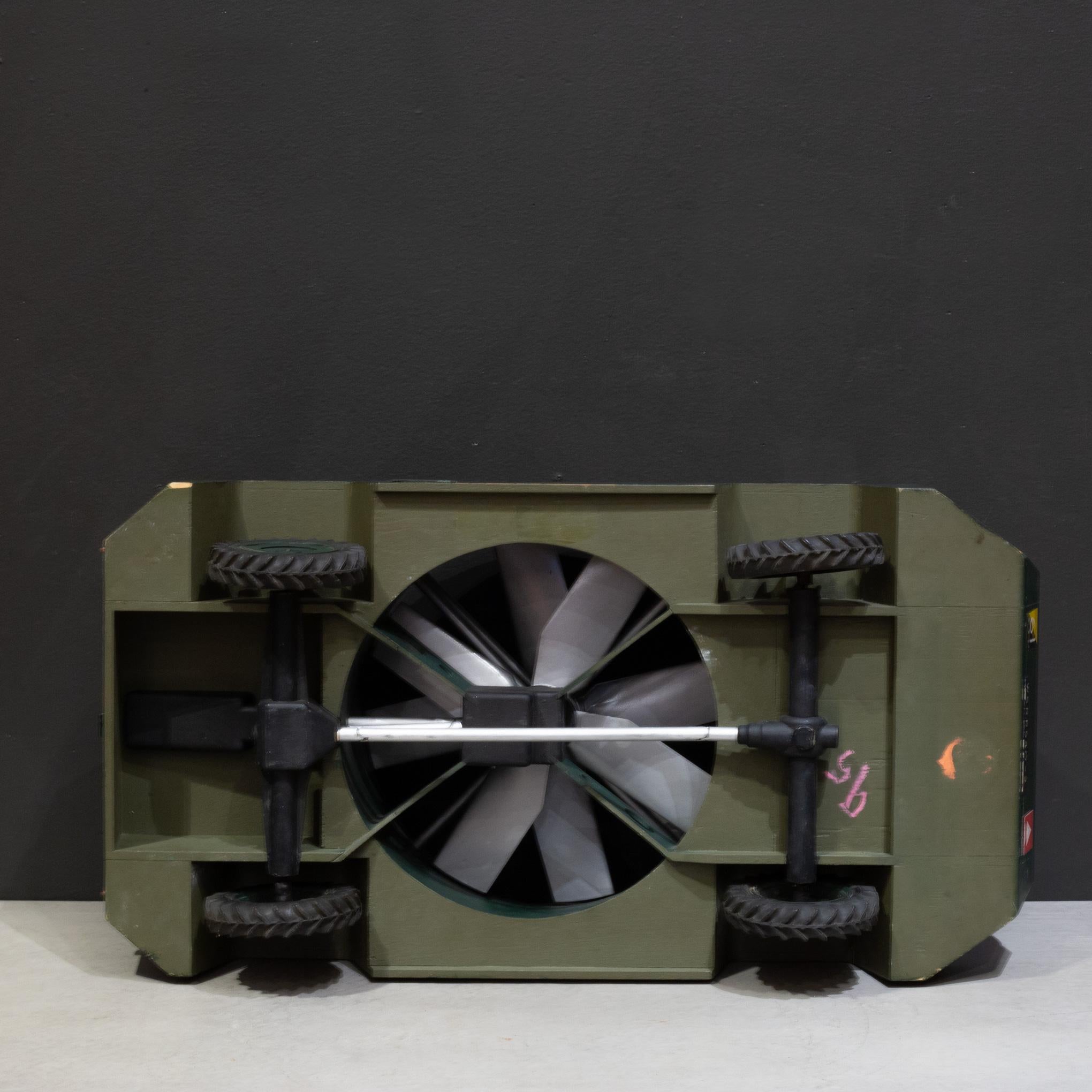 Mid-century British Military Concept Vehicle Model 