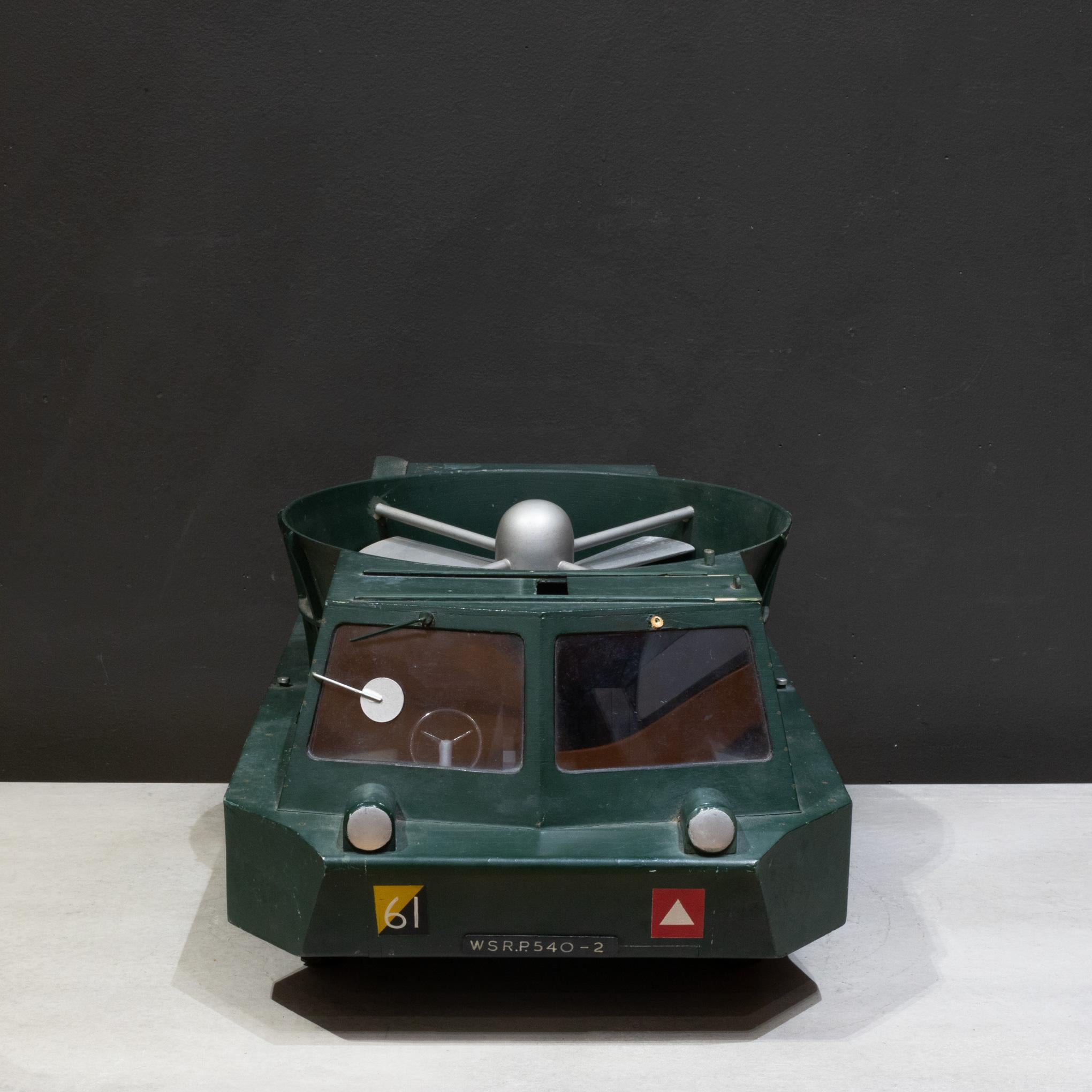 Mid-century British Military Concept Vehicle Model 