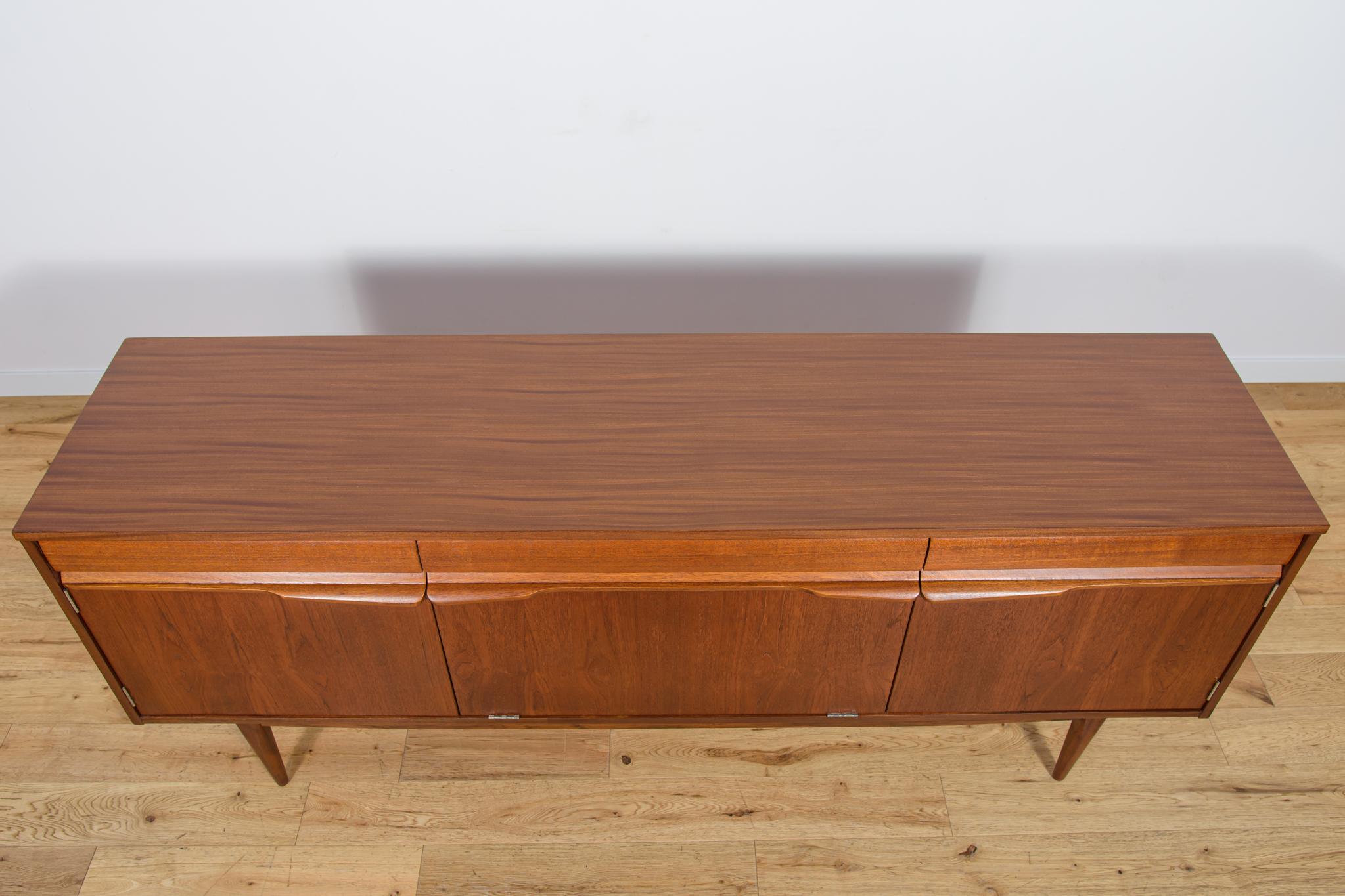 Woodwork Mid-Century British Teak Sideboard, 1960s For Sale