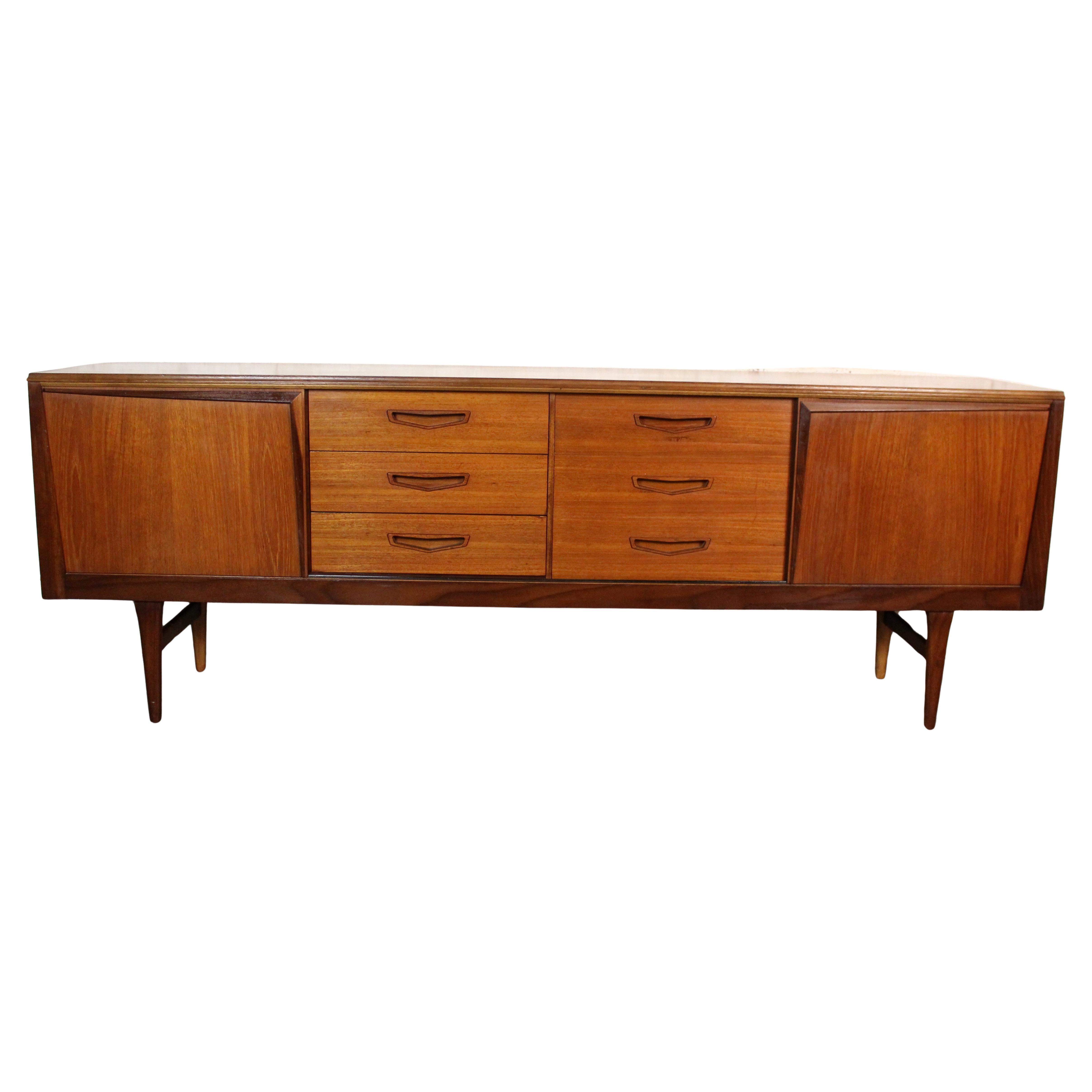 Mid-Century British Teak Sideboard by Royal Heritage Furniture