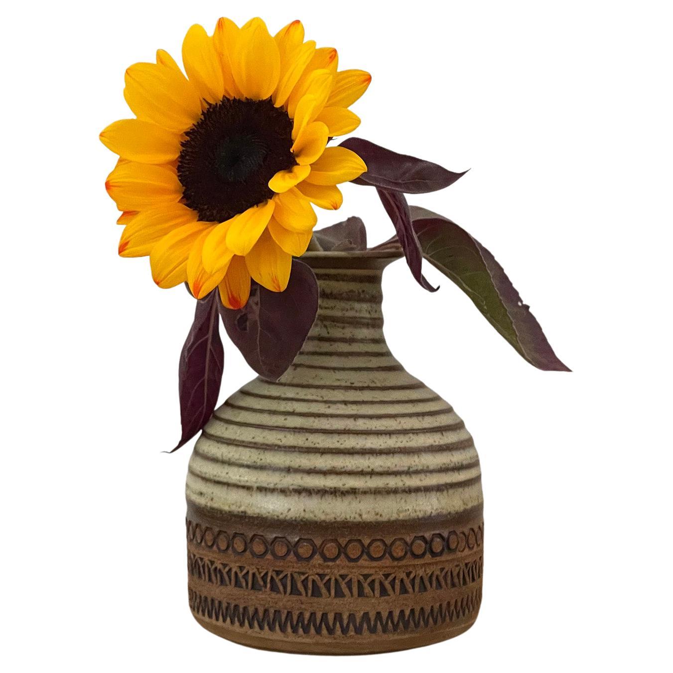 Mid Century Broadstairs Britische Keramik Keramik Vase im Angebot