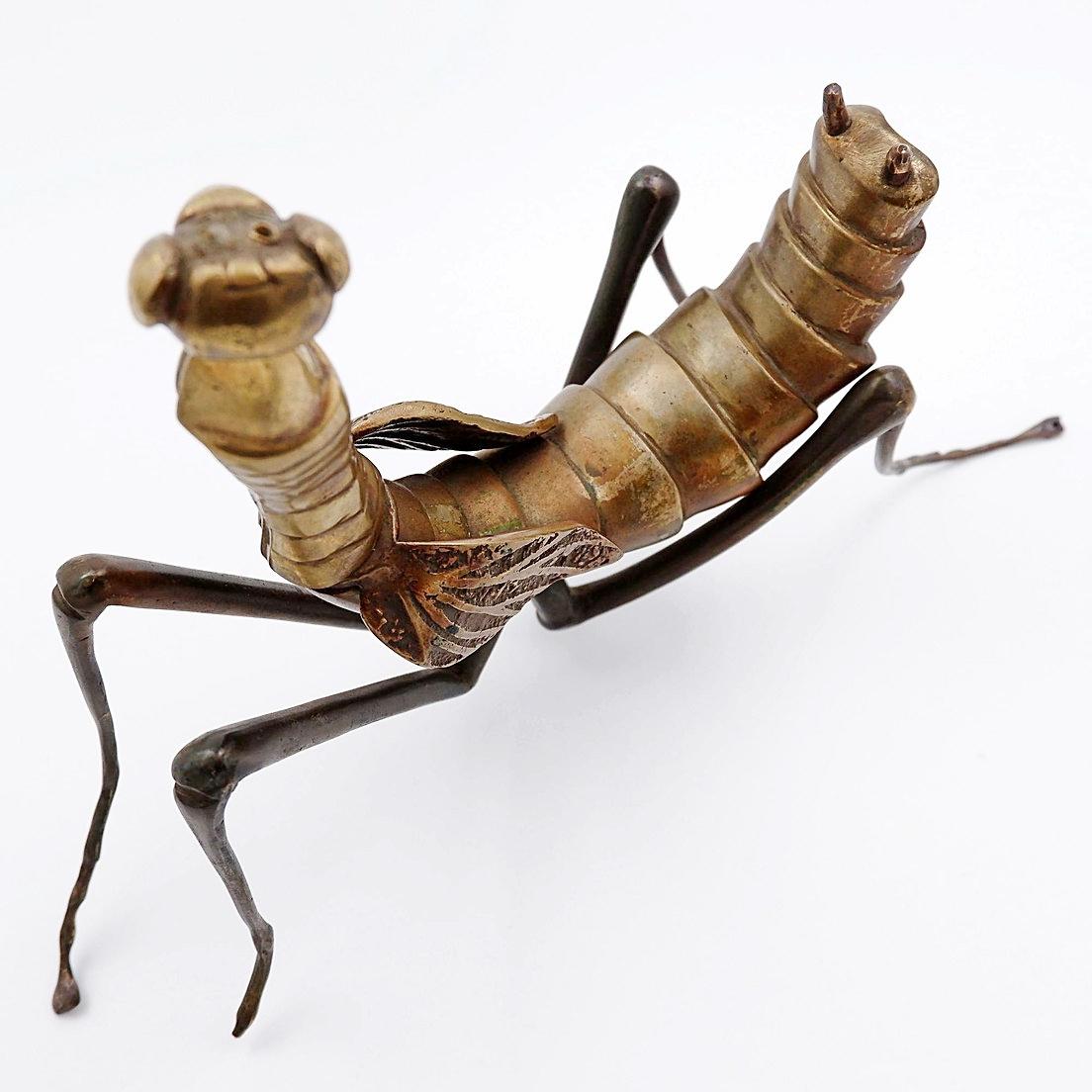 Mid-century Bronze Ants Sculpture - 1960s For Sale 5