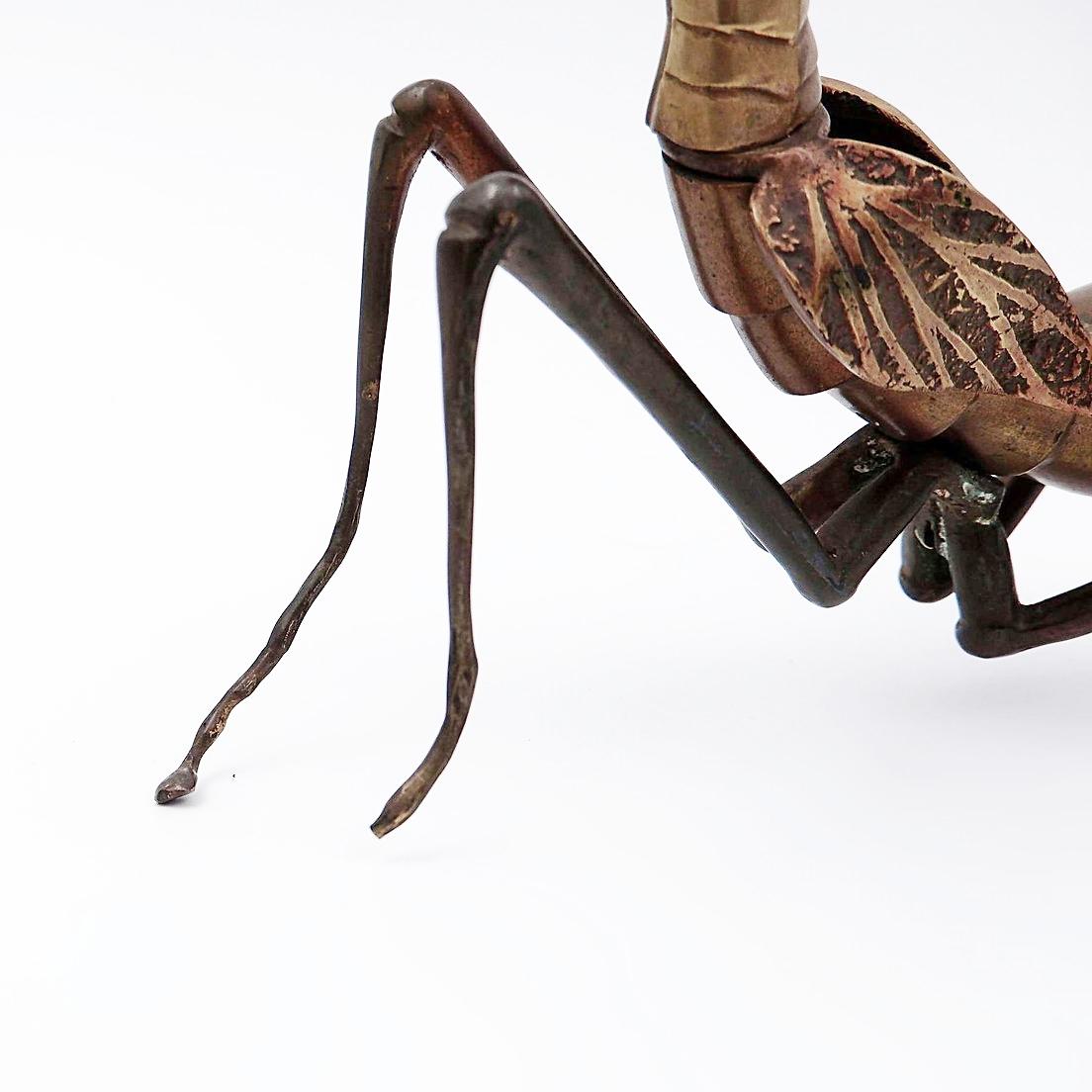 Mid-century Bronze Ants Sculpture - 1960s For Sale 8