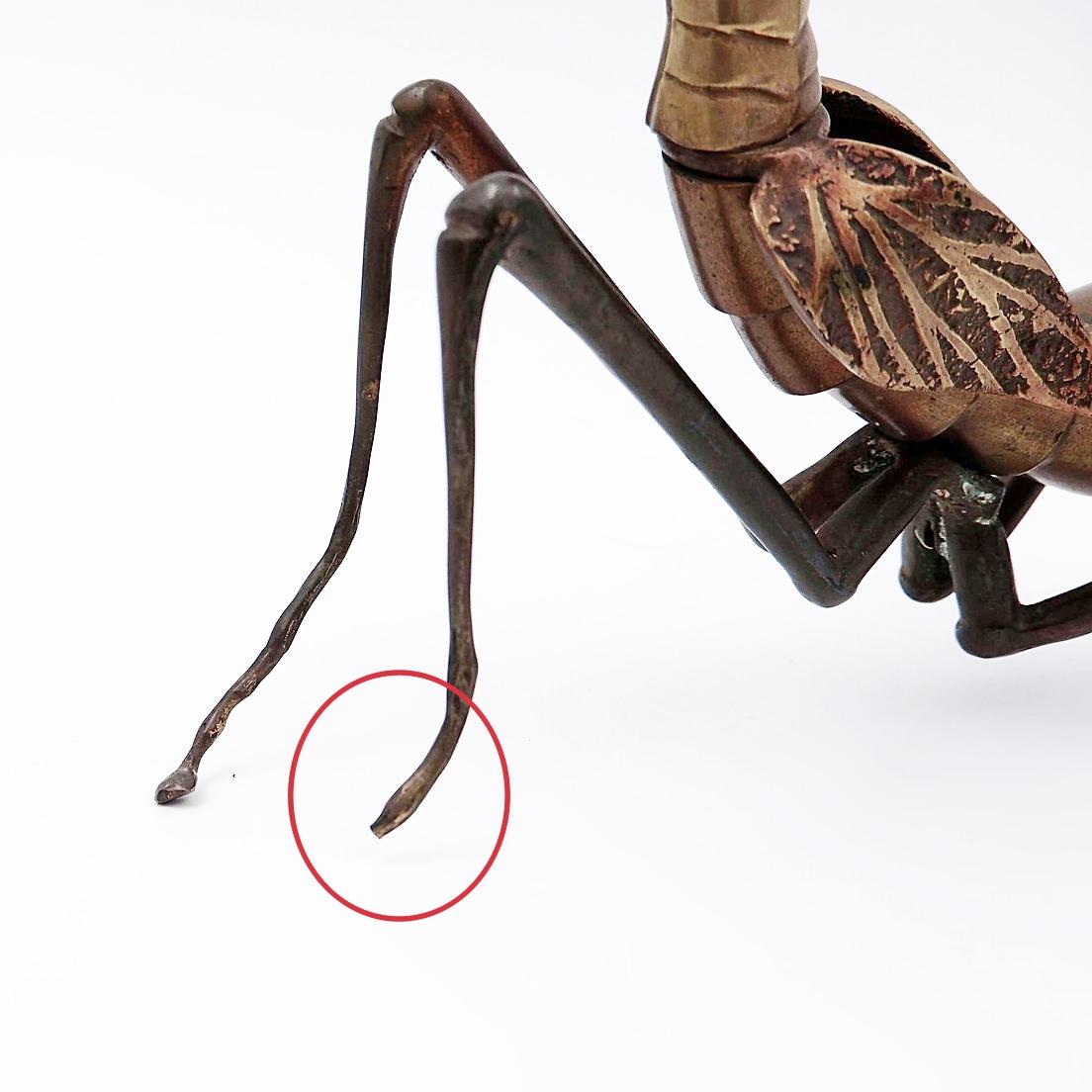 Mid-century Bronze Ants Sculpture - 1960s For Sale 9