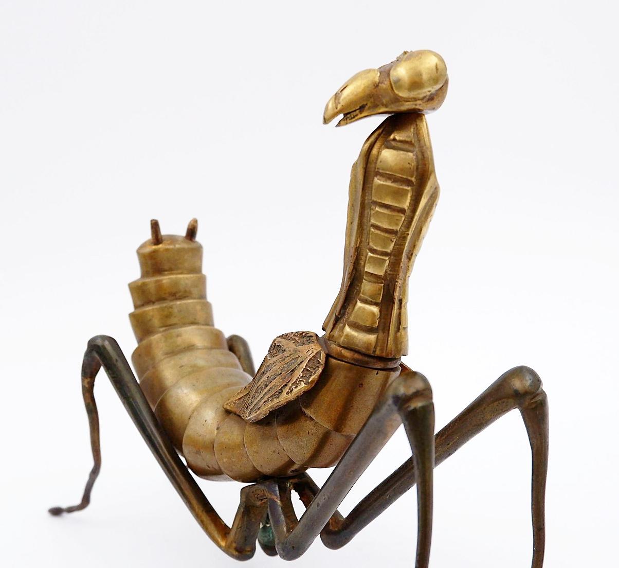 20th Century Mid-century Bronze Ants Sculpture - 1960s For Sale