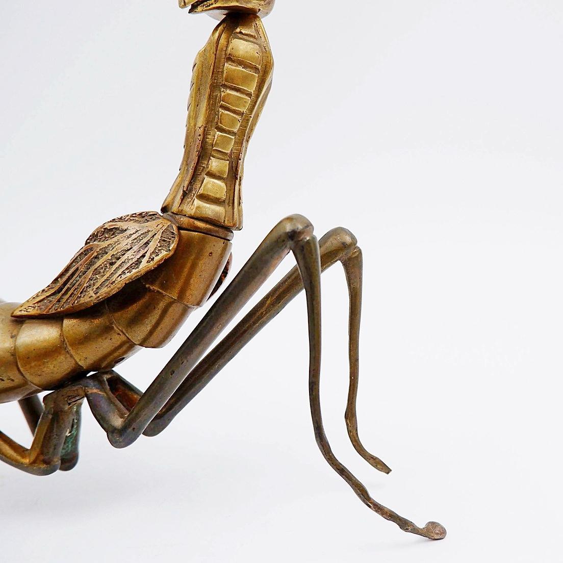 Brass Mid-century Bronze Ants Sculpture - 1960s For Sale