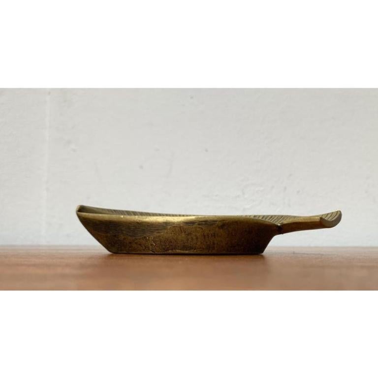 Bronze-Aschenbecher aus der Jahrhundertmitte, 1950er Jahre (Moderne der Mitte des Jahrhunderts) im Angebot