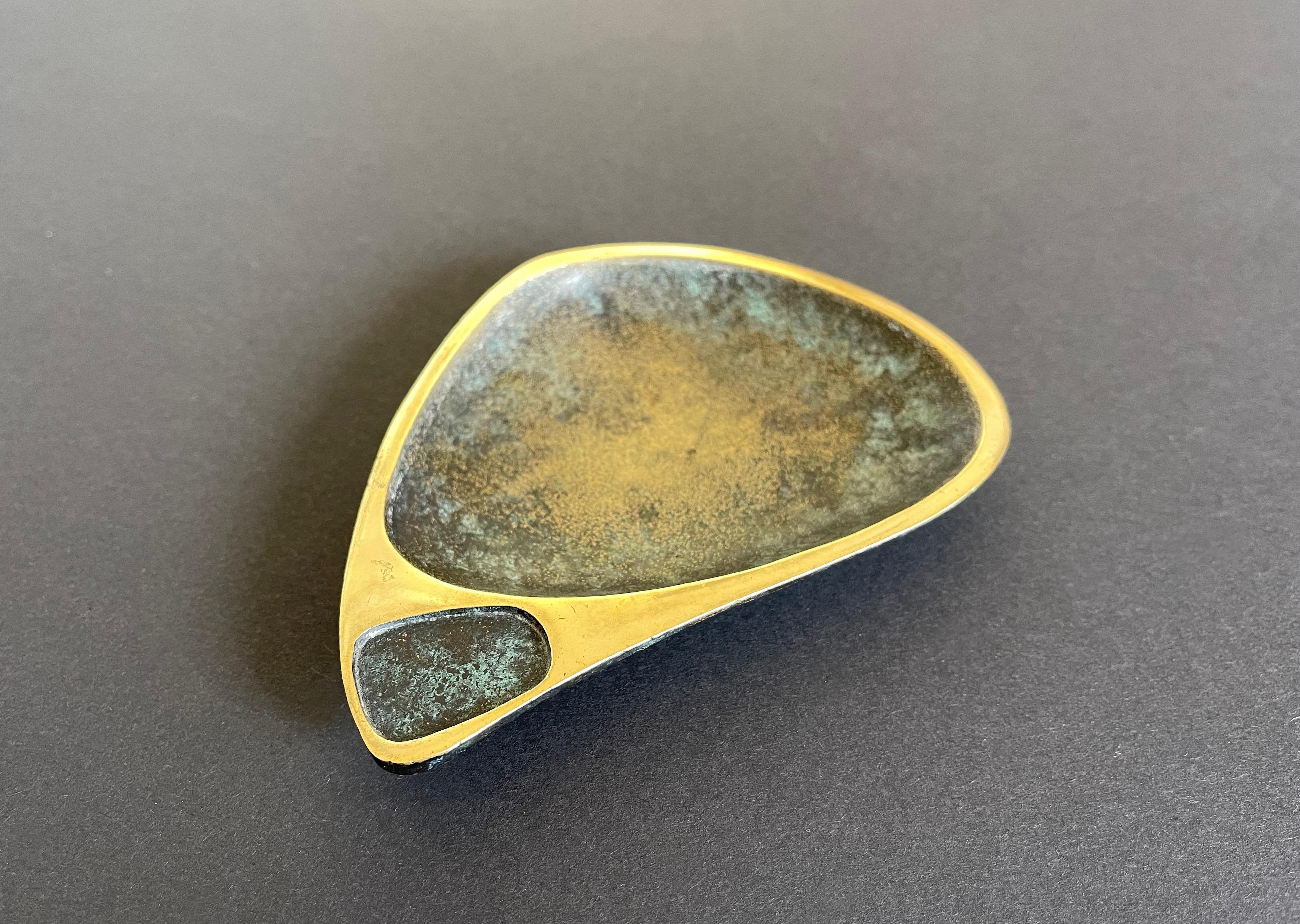 Cendrier en bronze du milieu du siècle Walter Bosse attr., Vienne Bon état - En vente à Andernach, DE