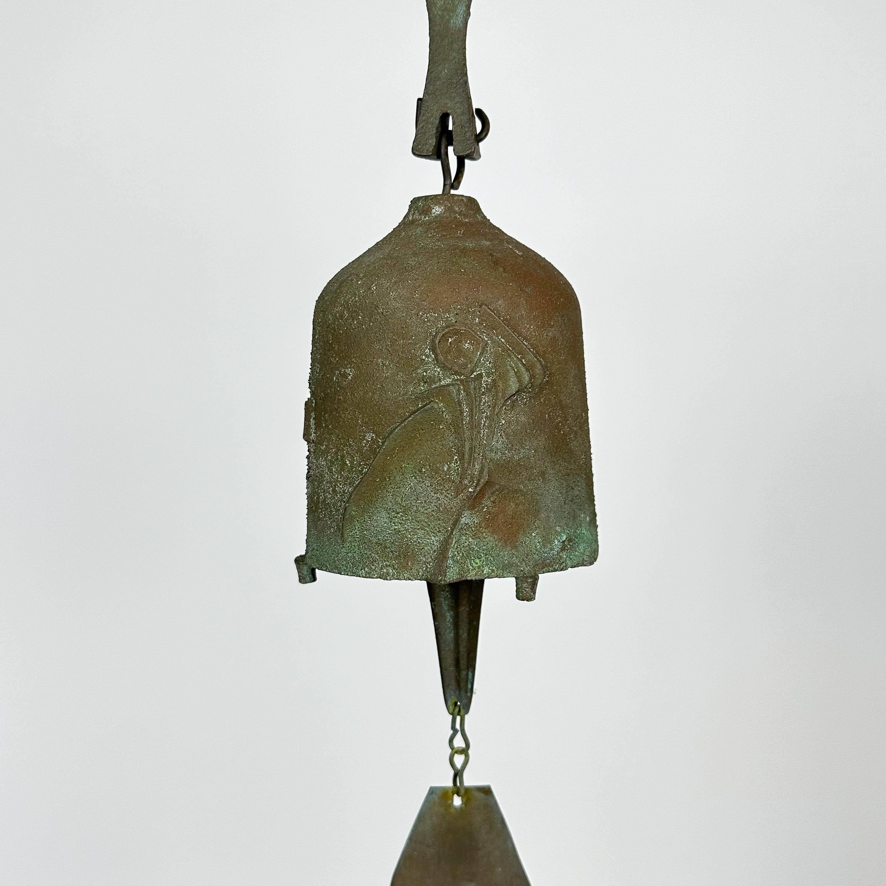 Late 20th Century Mid-Century Bronze Bell / Wind Chime by Paolo Soleri for Arcosanti