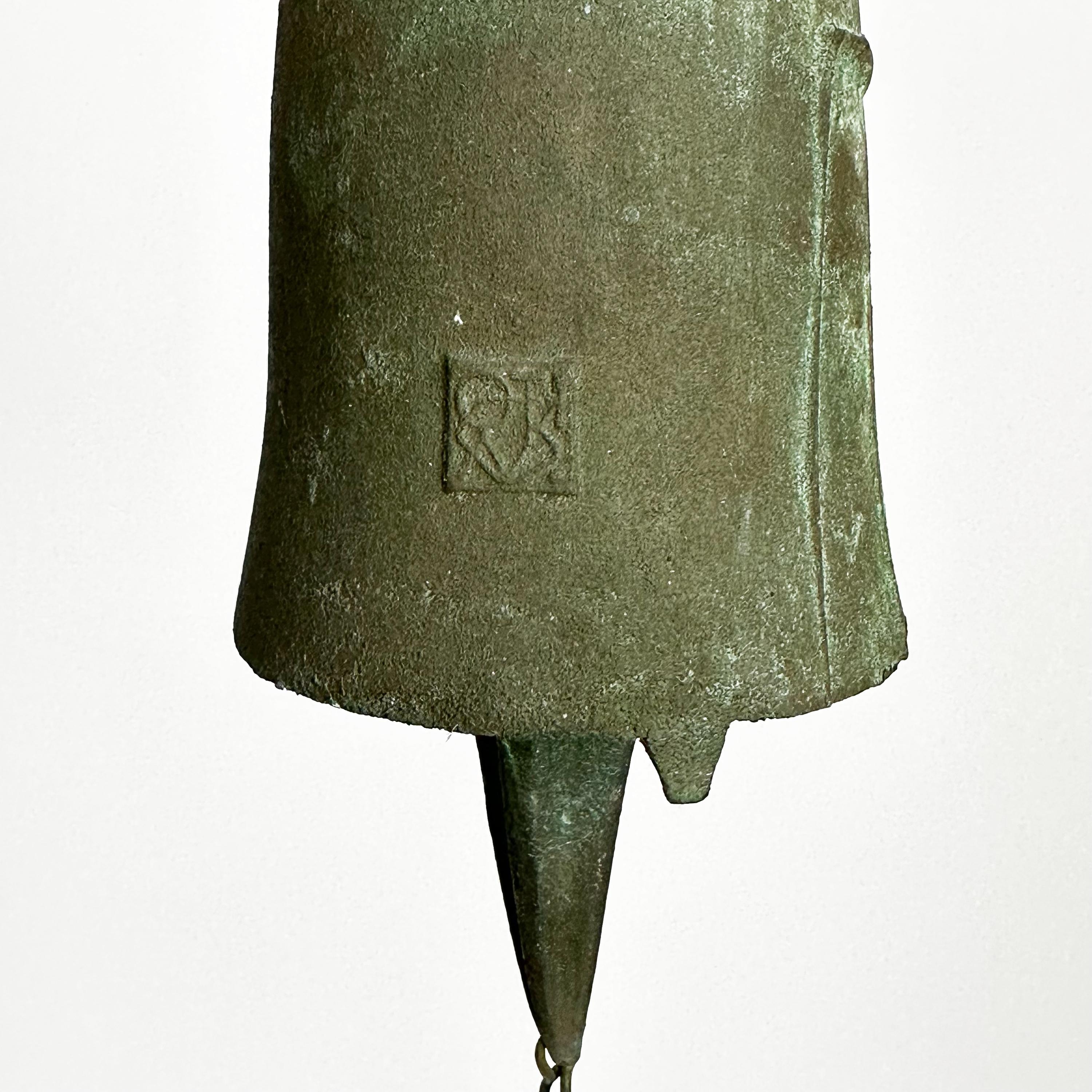 Mid-Century Bronze Bell / Wind Chime by Paolo Soleri for Arcosanti  3