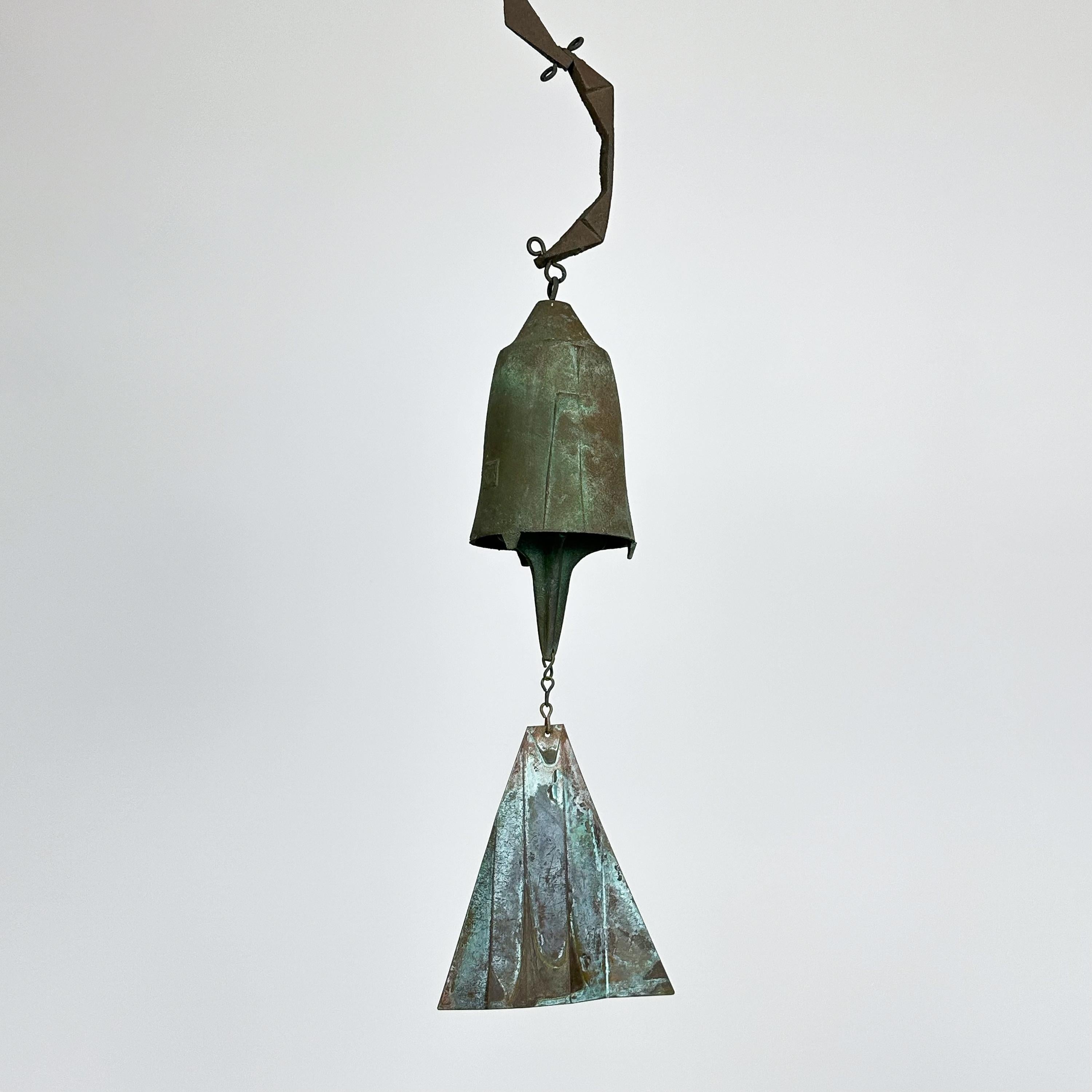 Mid-Century Bronze Bell / Wind Chime by Paolo Soleri for Arcosanti  4