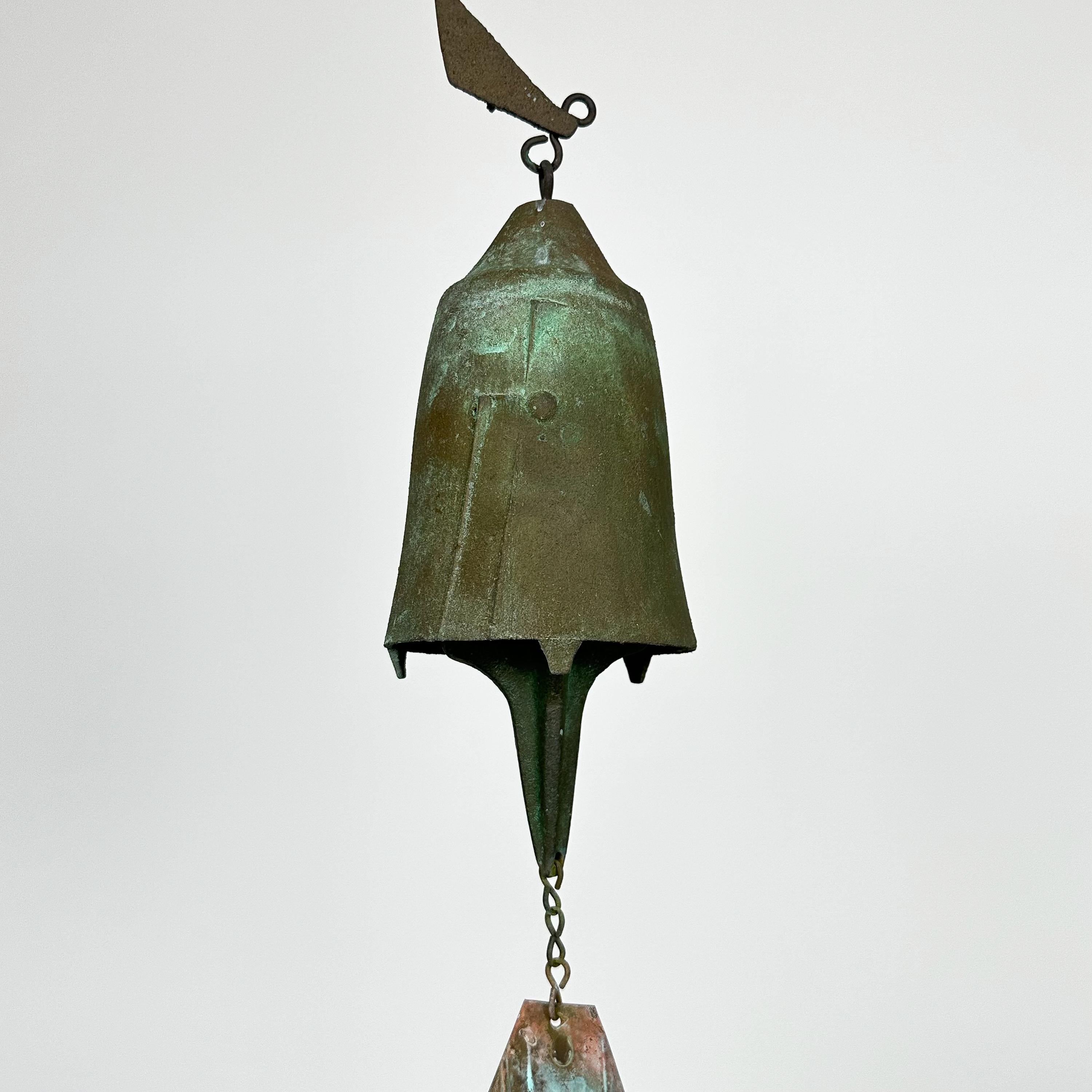 Mid-Century Modern Mid-Century Bronze Bell / Wind Chime by Paolo Soleri for Arcosanti 