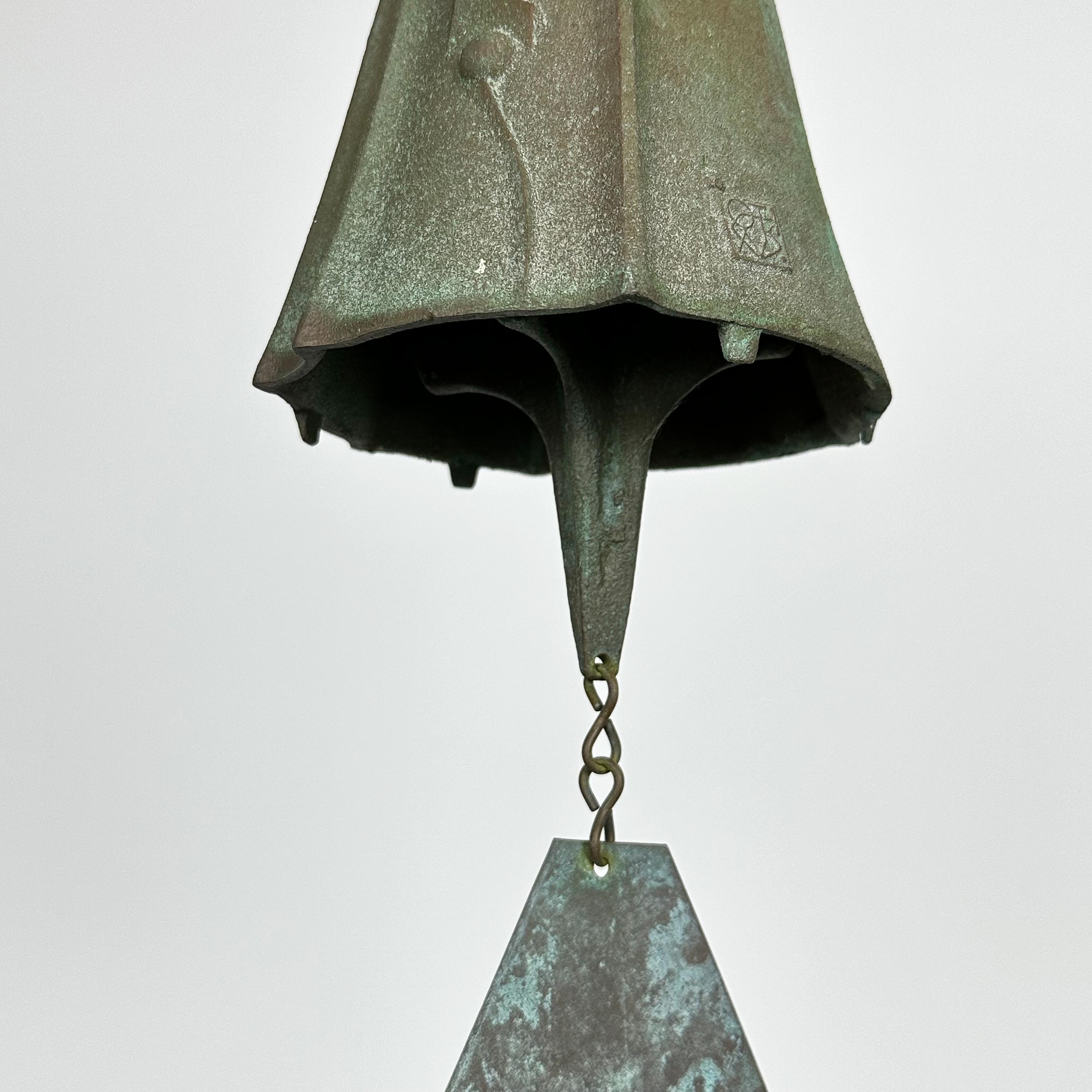 Mid-Century Bronze Bell / Wind Chime by Paolo Soleri for Arcosanti In Good Condition In Chicago, IL