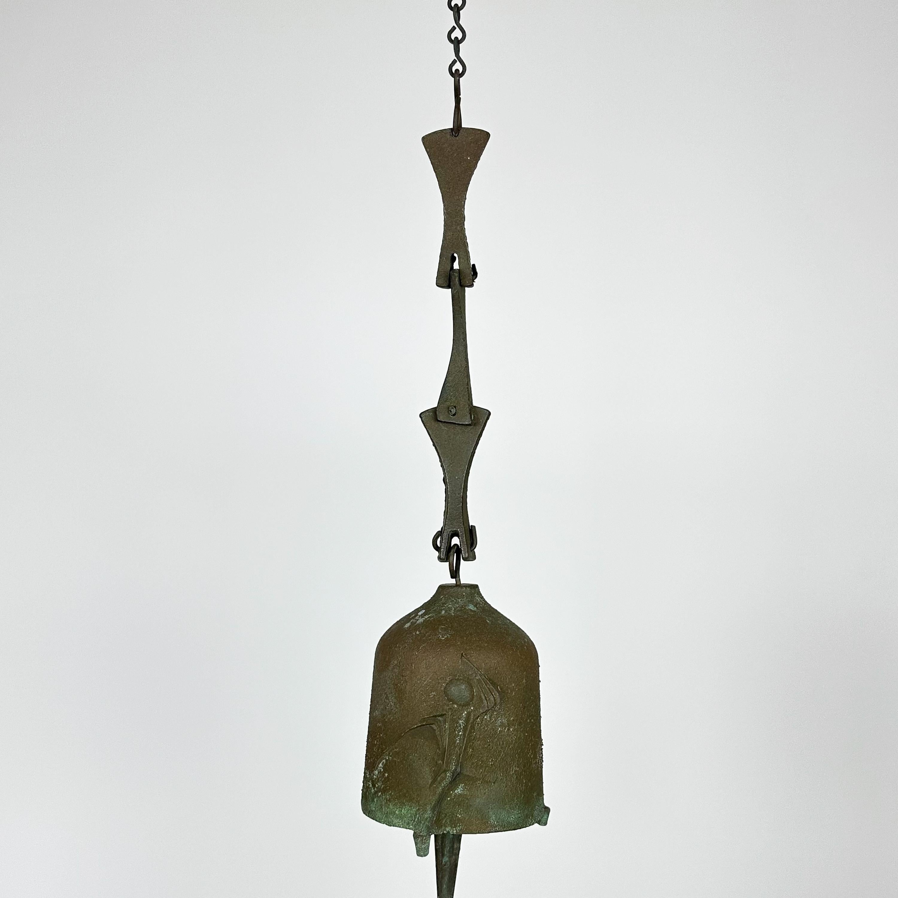American Mid-Century Bronze Bell / Wind Chime by Paolo Soleri for Arcosanti